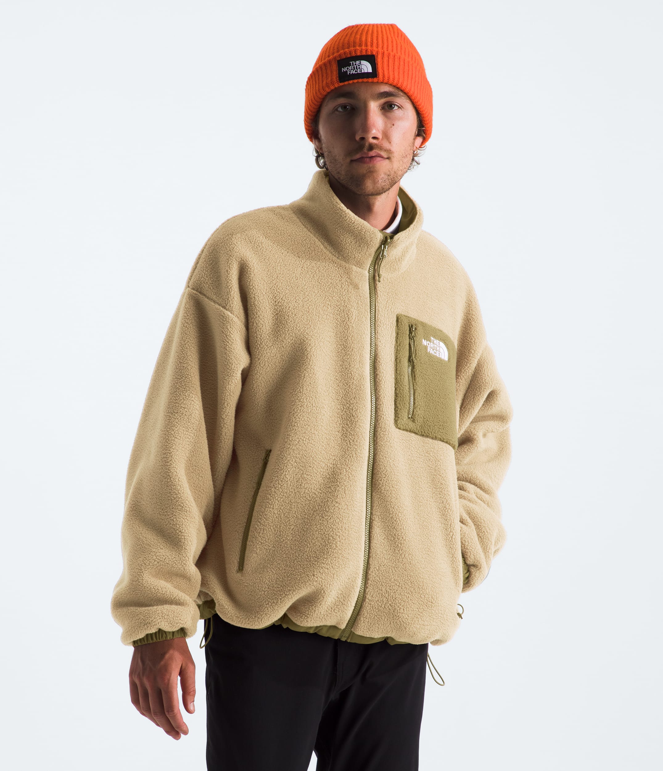 The North Face Men’s Yumiori Reversible Jacket Cedar-Khaki Stone