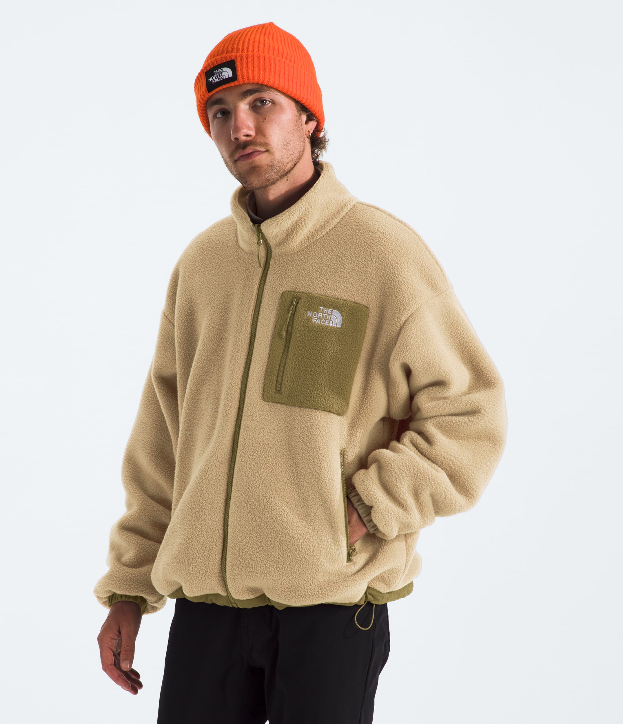 The North Face Men’s Yumiori Reversible Jacket Cedar-Khaki Stone