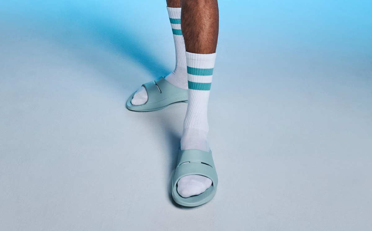 Oofos Men's Slide Mist