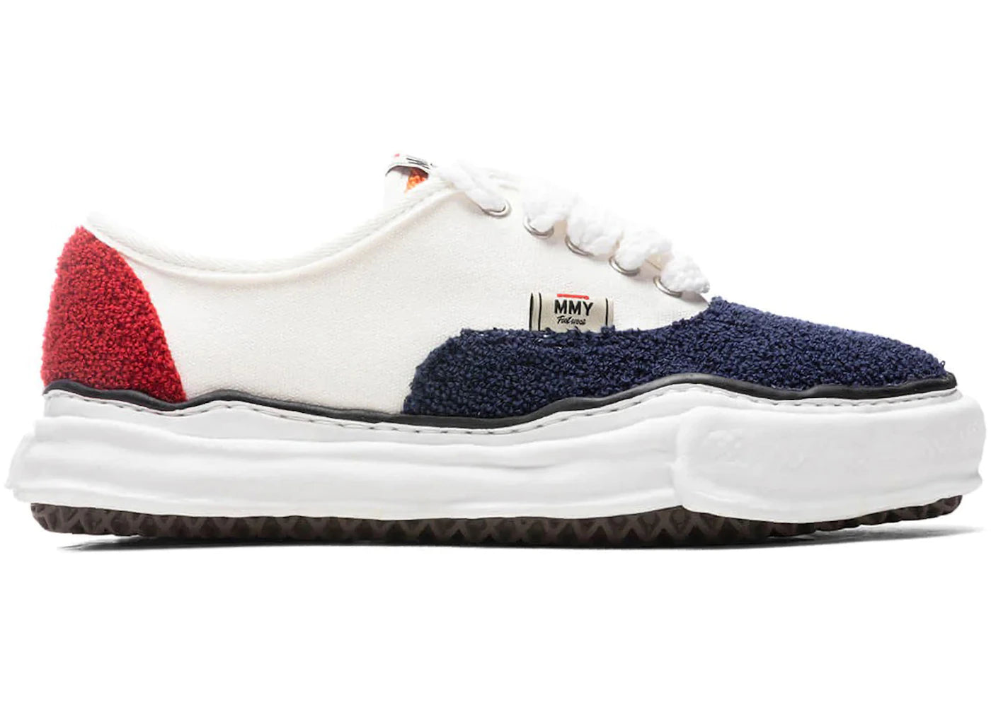 Maison Mihara Yasuhiro Baker Og Sole Canvas Low Multicolor