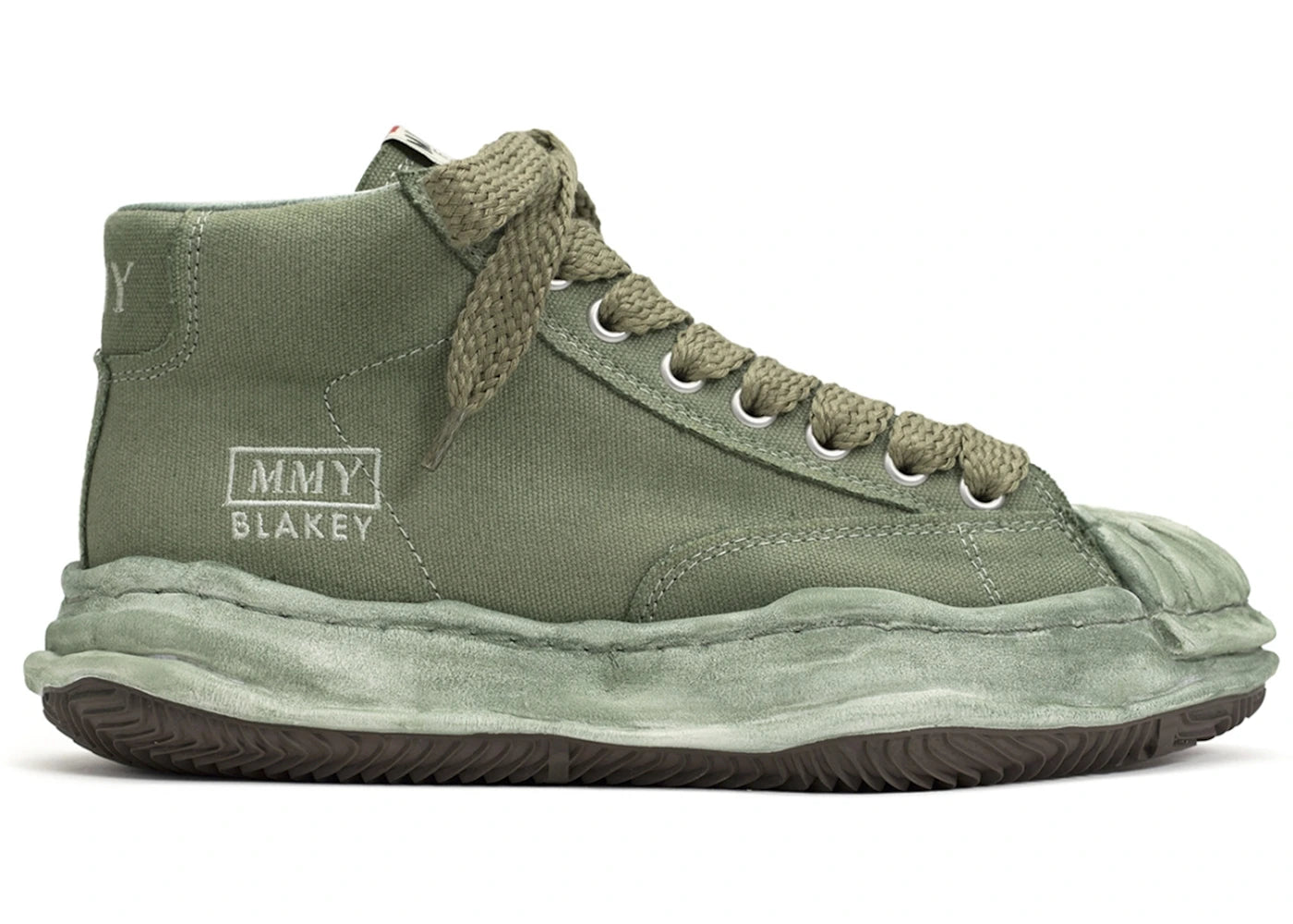 Maison Mihara Yasuhiro Blakey Od Og Sole Canvas High Green