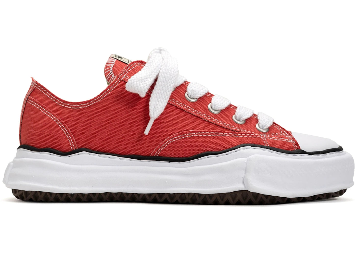 Maison Mihara Yasuhiro Peterson Og Sole Canvas Low Orange