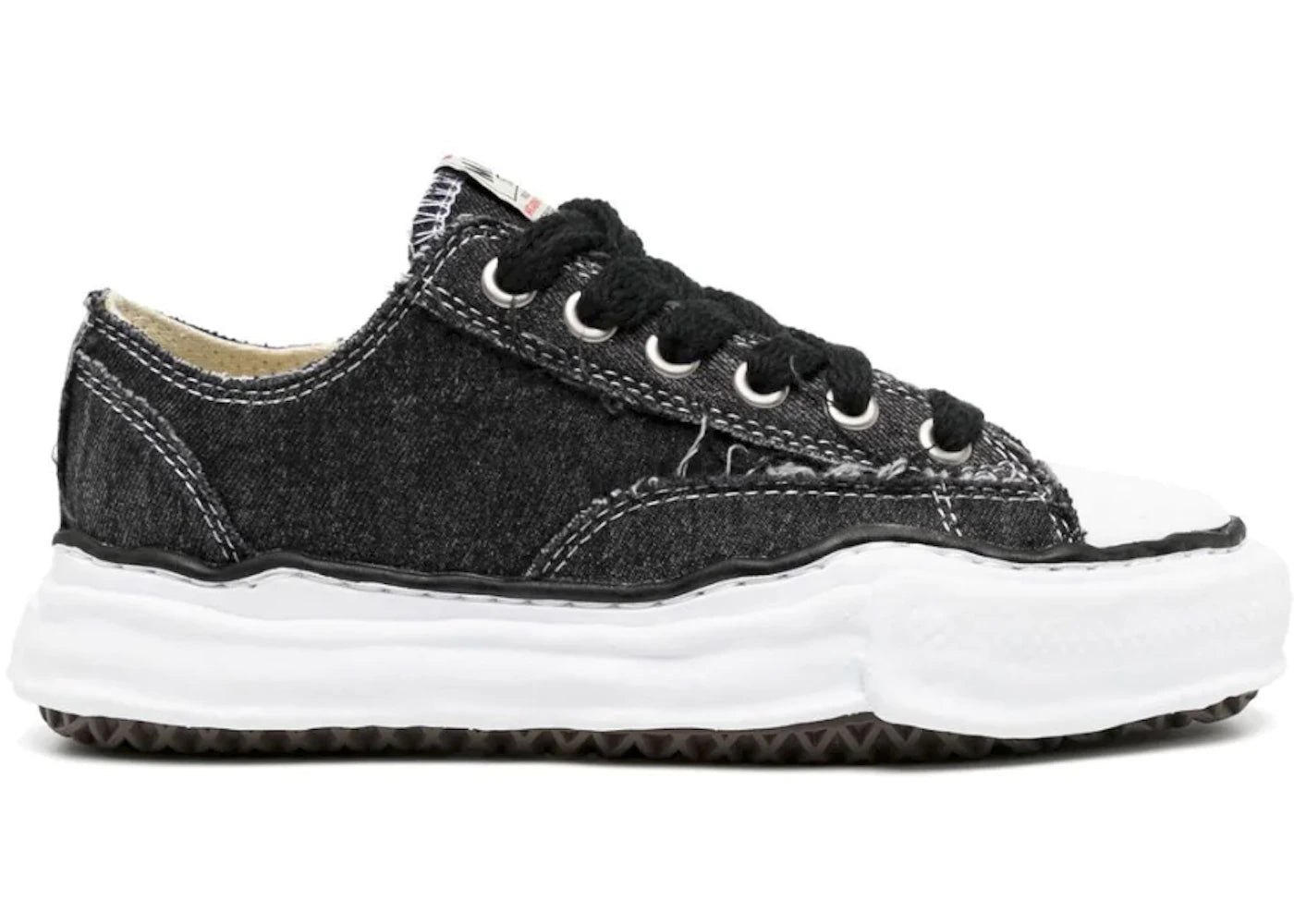 maison mihara yasuhiro peterson og sole denim low