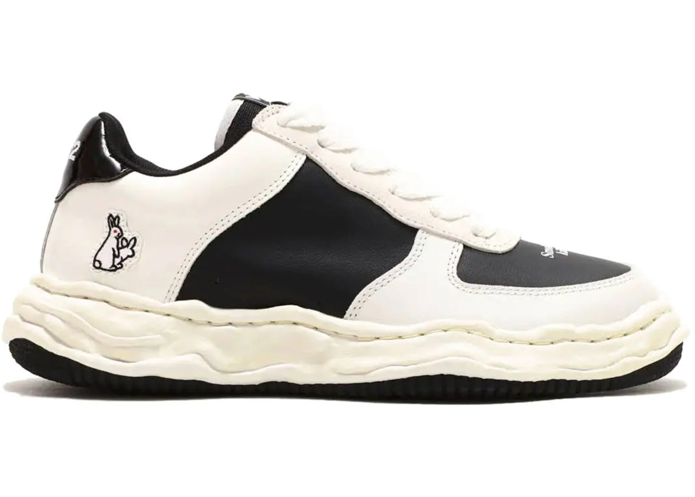 Maison Mihara Yasuhiro Wayne Low Leather Fr2 Atmos Black White