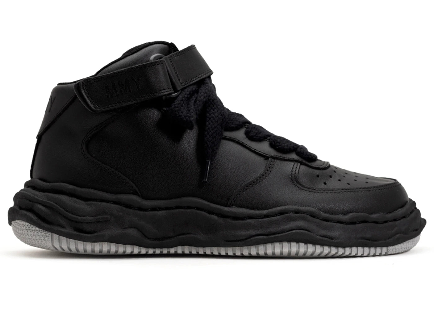 Maison Mihara Yasuhiro Wayne Og Sole High Black Black
