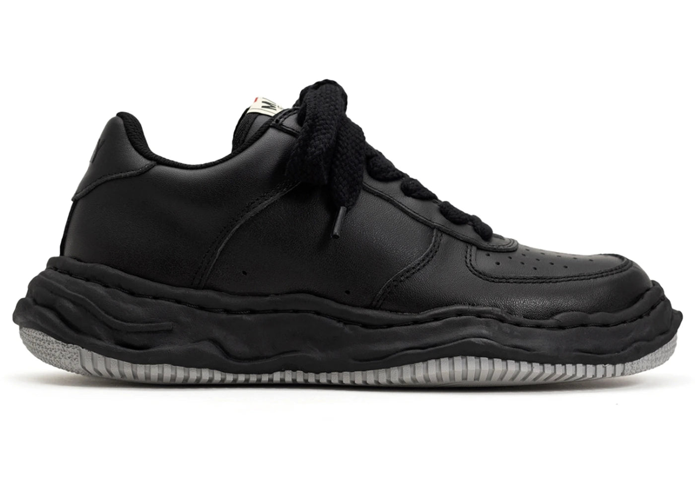 Maison Mihara Yasuhiro Wayne Og Sole Low Black Black