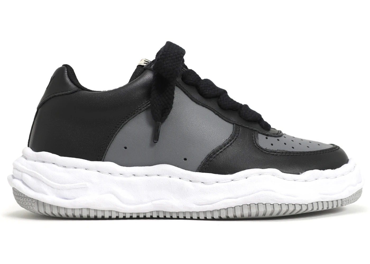 Maison Mihara Yasuhiro Wayne Og Sole Low Black Grey
