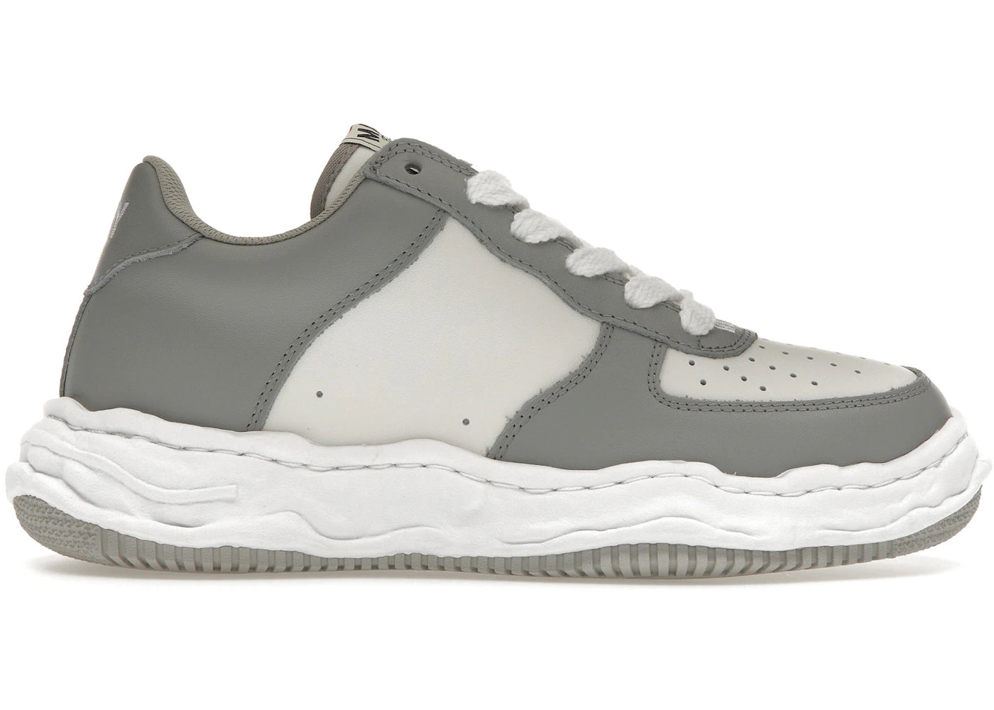 Maison Mihara Yasuhiro Wayne Og Sole Low White Grey