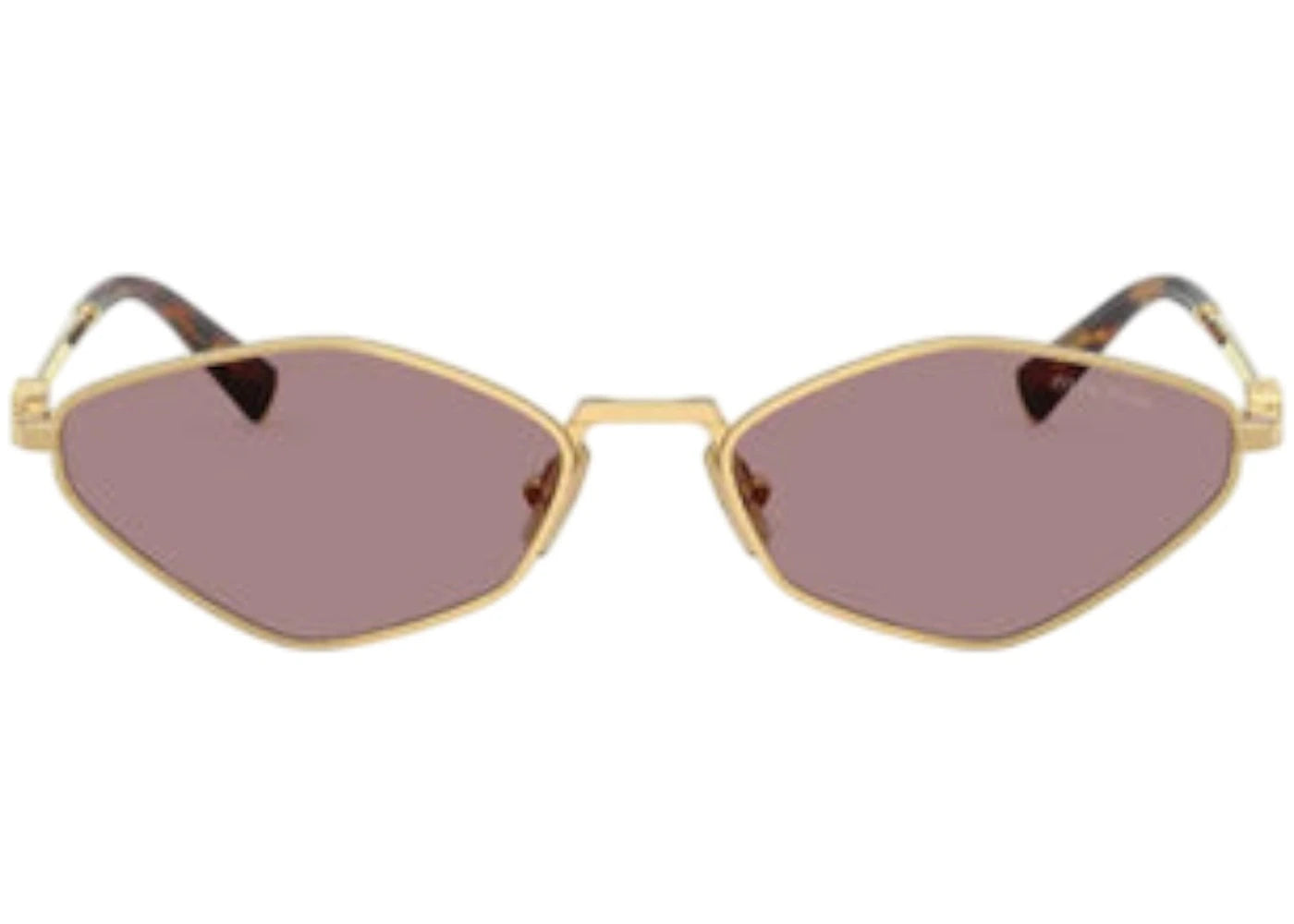 Miu Miu Logo Sunglasses Imauve (0Mu 56Zs 5Ak20I)