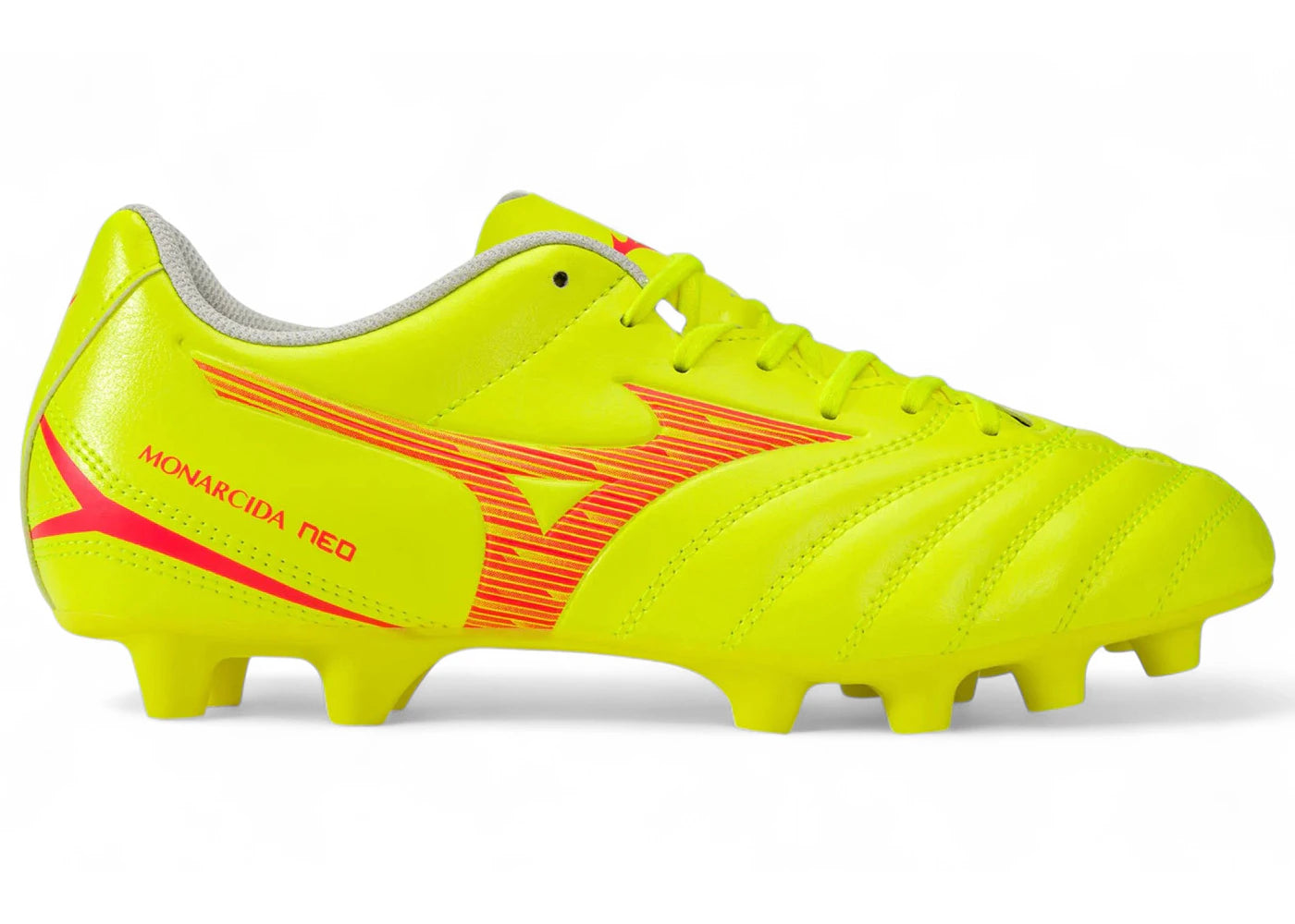 Mizuno Monarcida Neo Iii Select Md Safety Yellow Fiery Coral