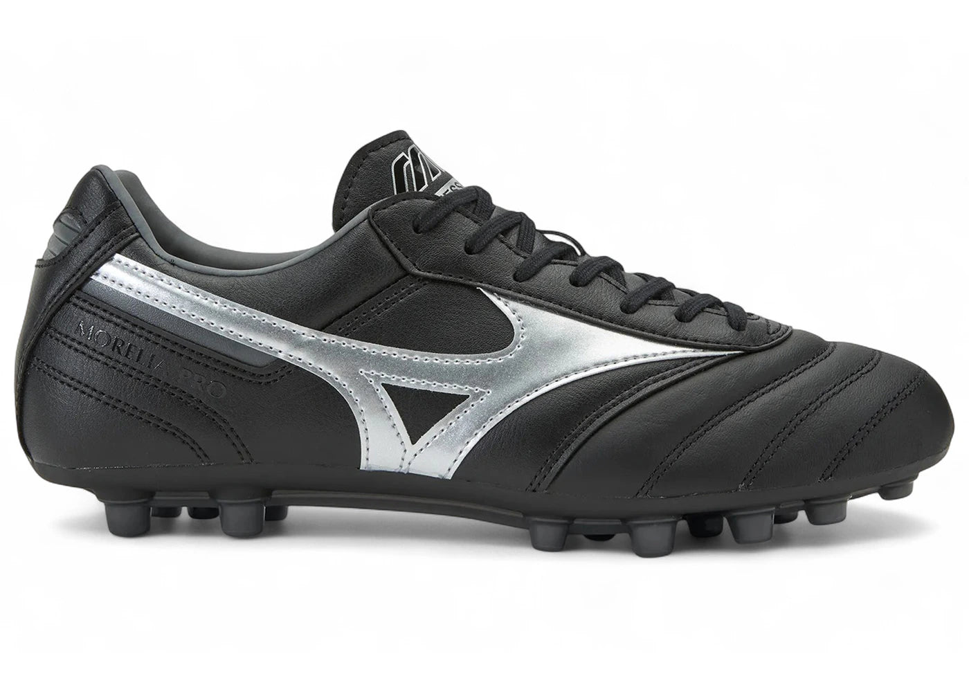 Mizuno Morelia Ii Pro Ag Black Galaxy Silver Dark Shadow