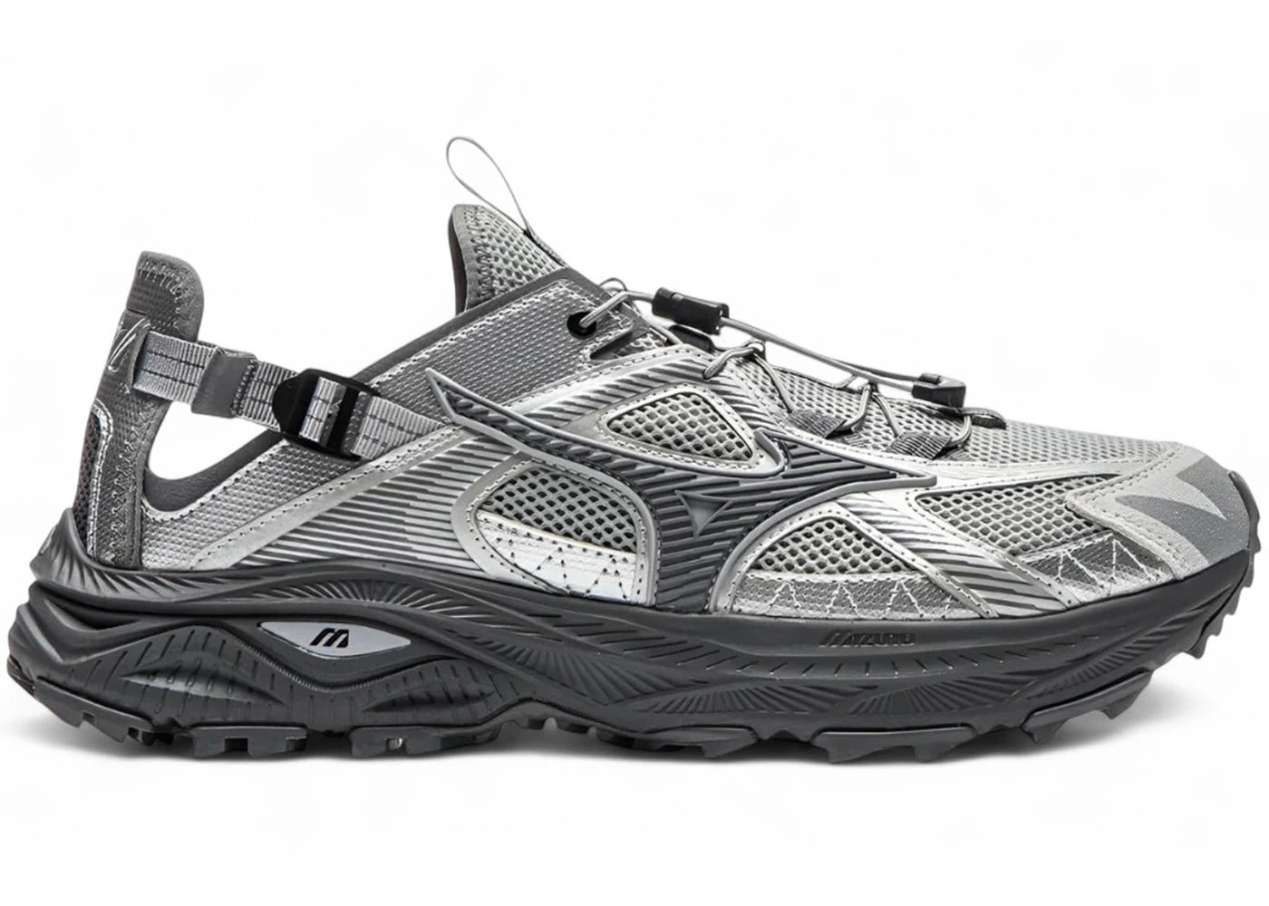 Mizuno Racer Trail Se Silver Grey