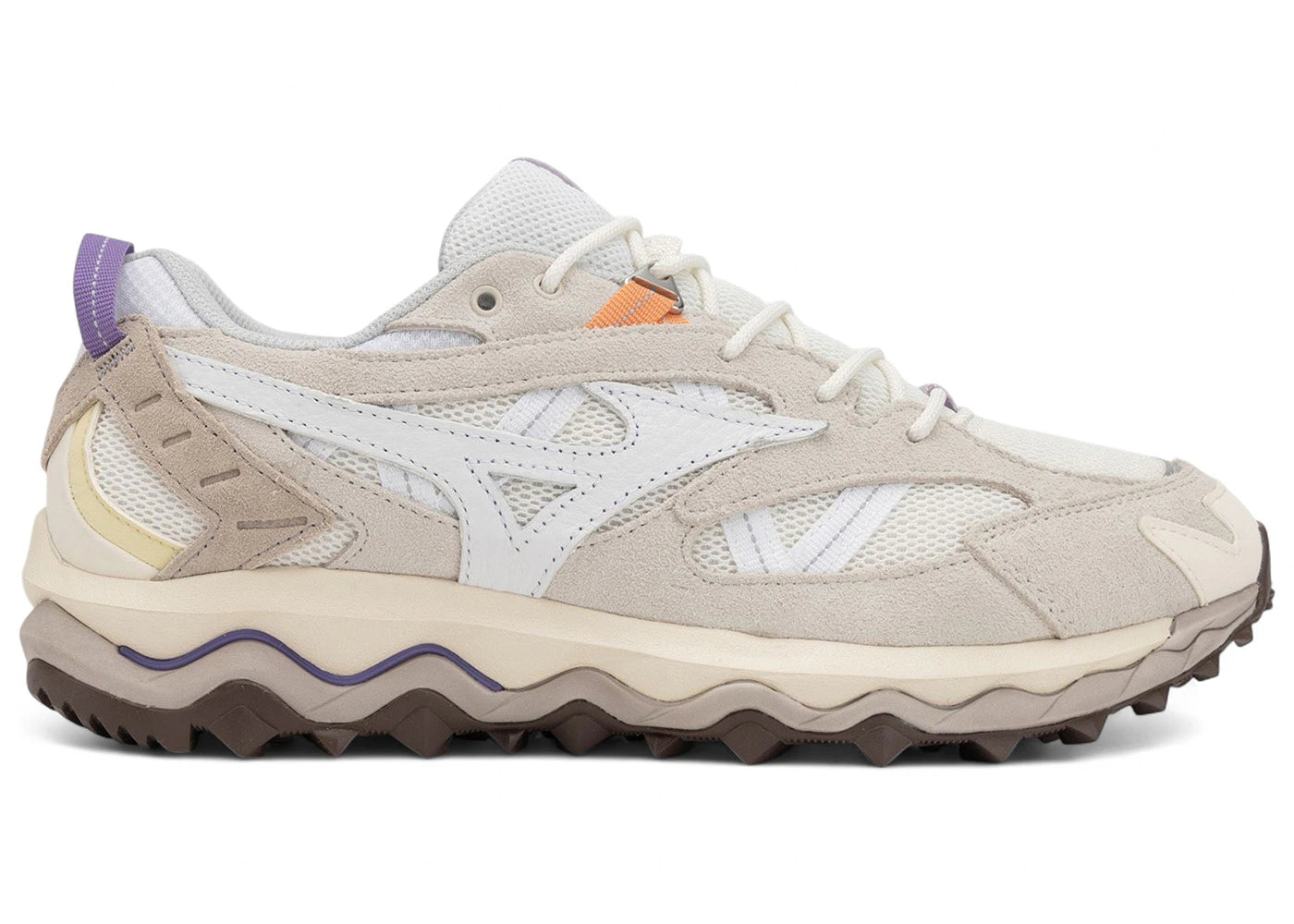 Mizuno Wave Mujin Tl Mizuno Snow White White Paisley Purple