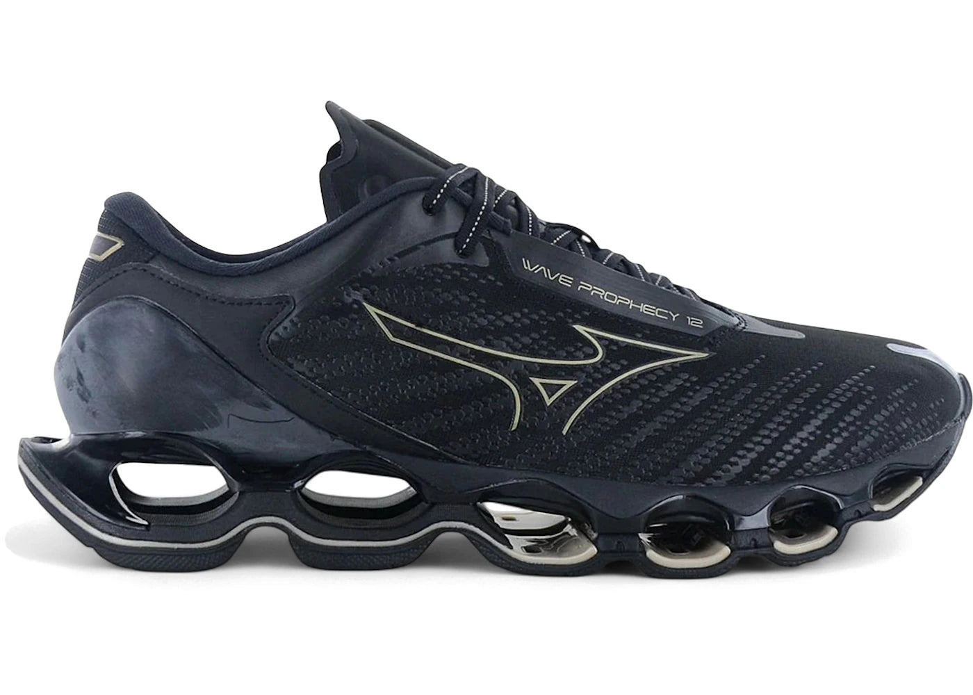 Mizuno Wave Prophecy 12 Black Gold