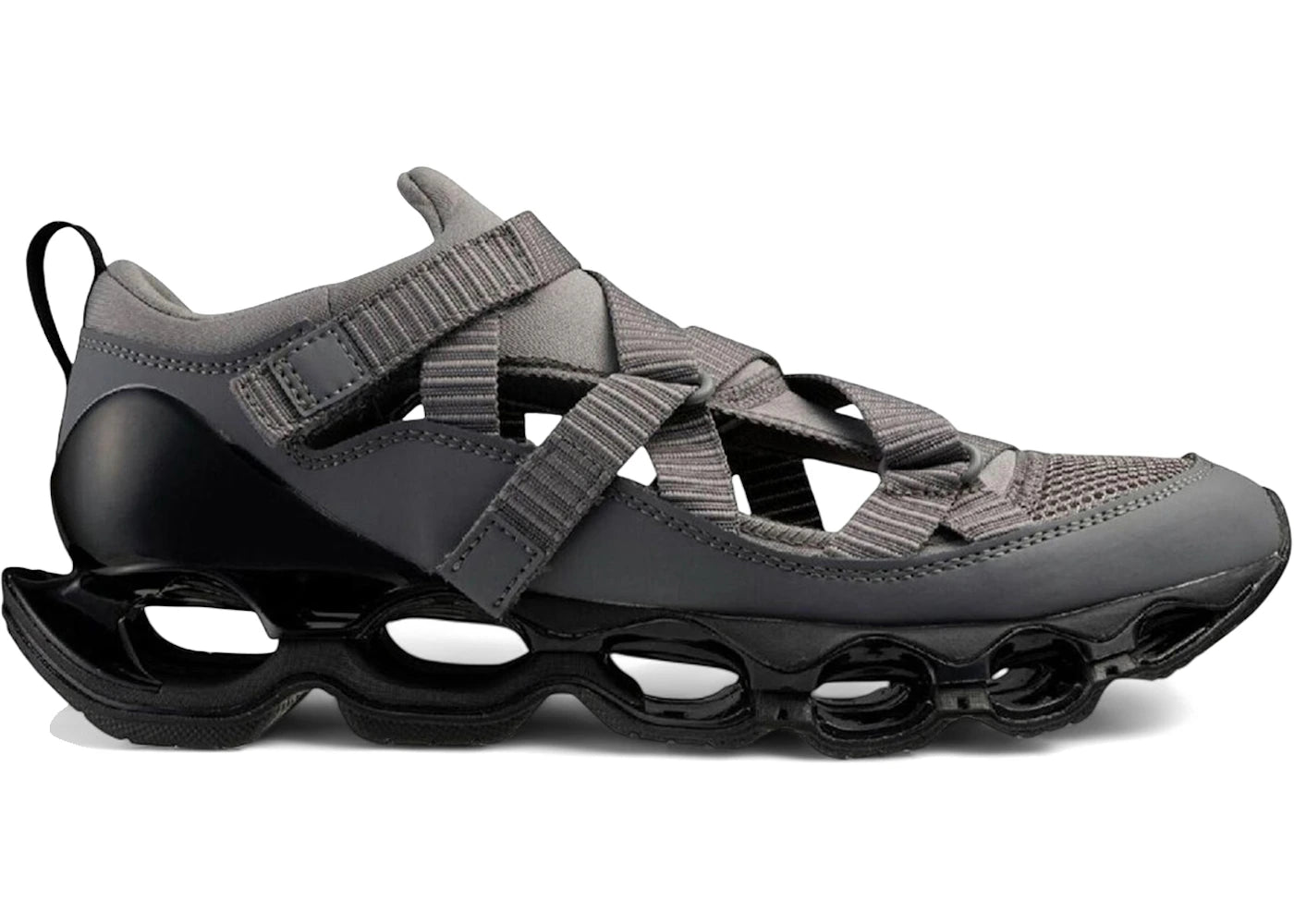 Mizuno Wave Prophecy Strap Gray Black – Kicks Machine