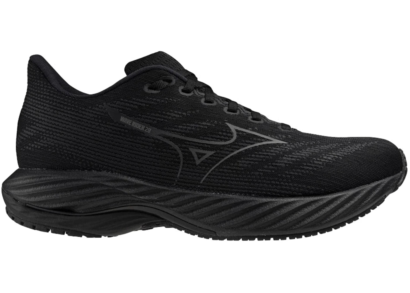 Mizuno Wave Rider 28 Black Shade
