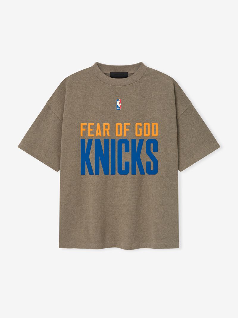 Essentials Knicks 90S Tee Homestead Heather