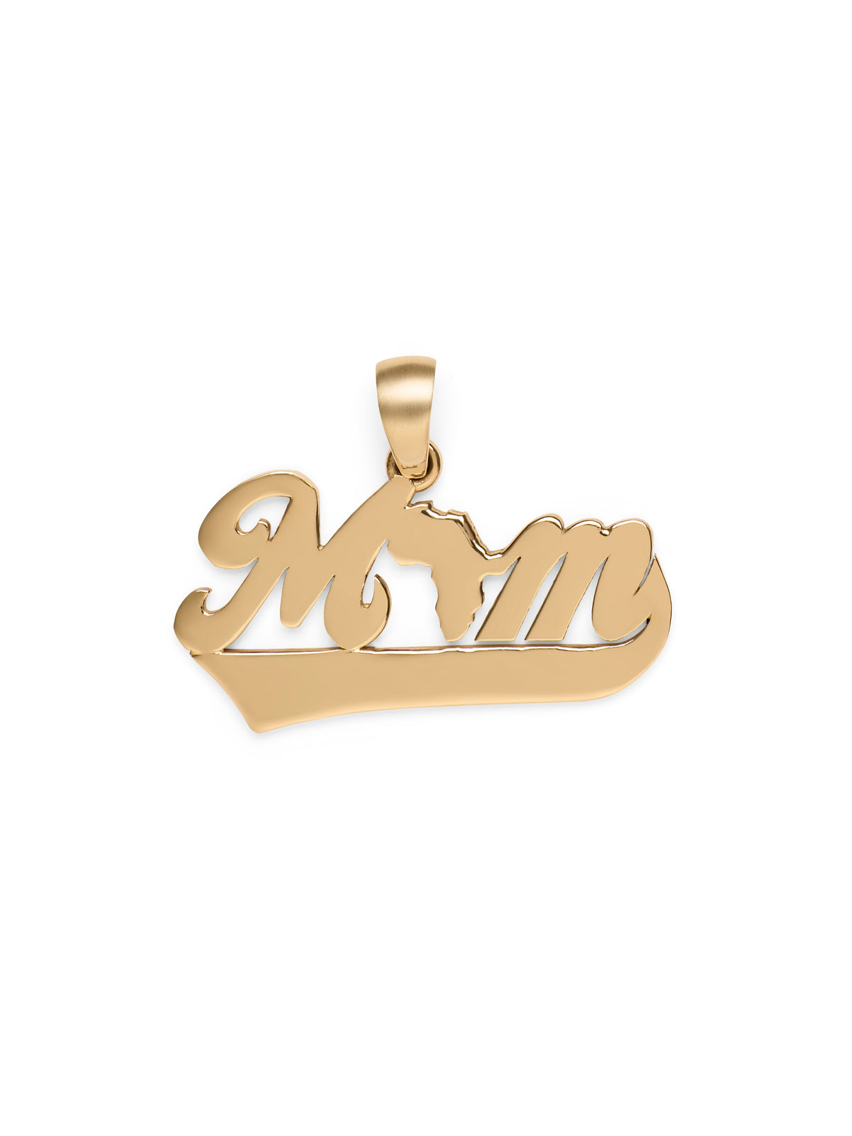 Denim Tears Mom Pendant Gold