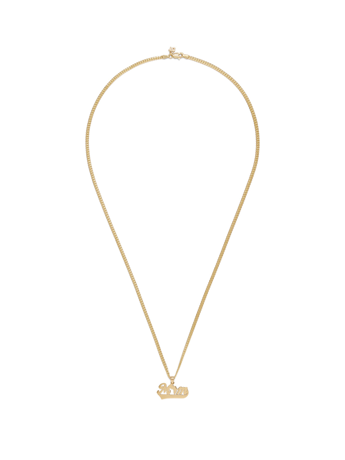 Denim Tears Mom Pendant Gold