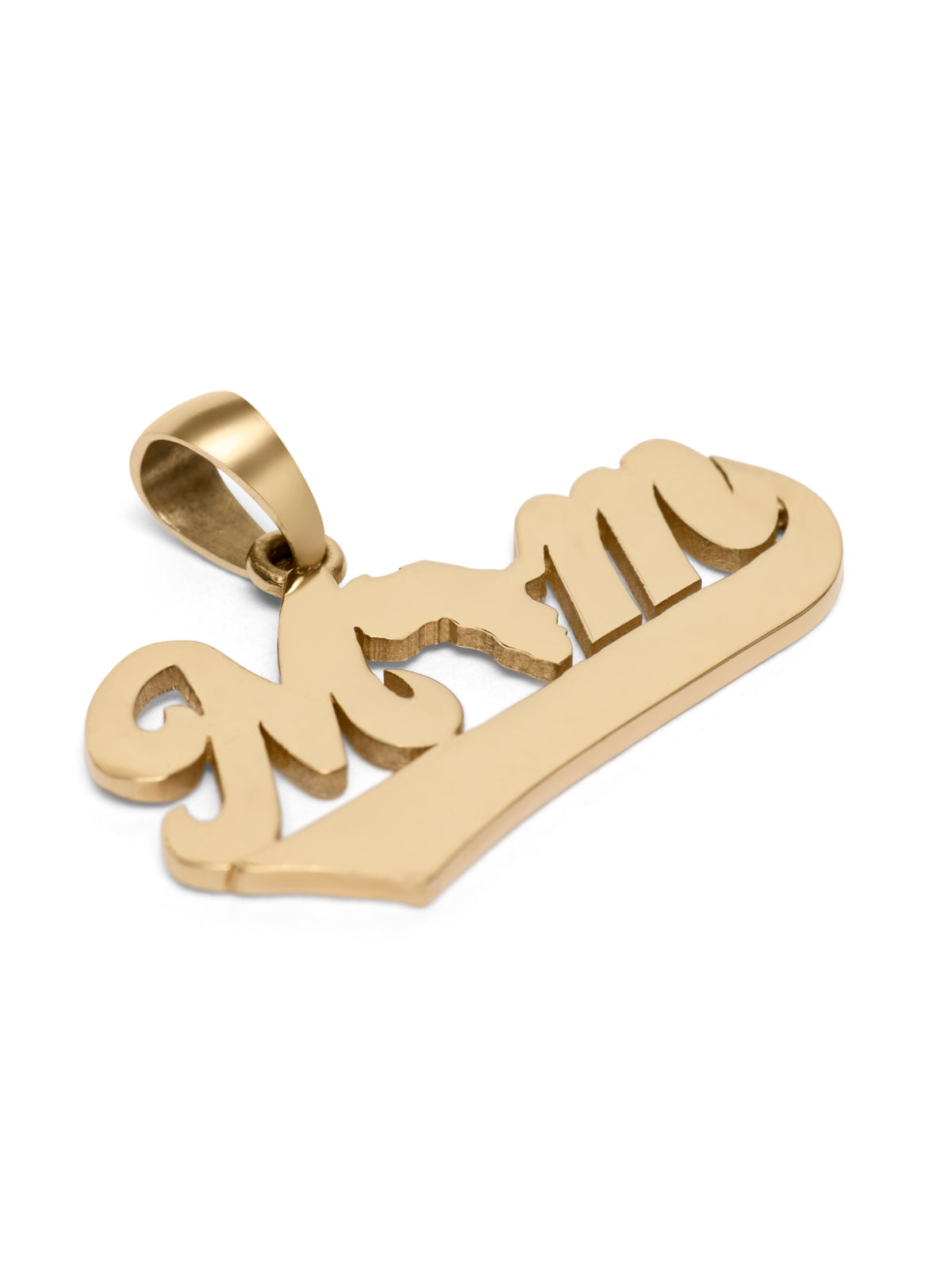 Denim Tears Mom Pendant Gold