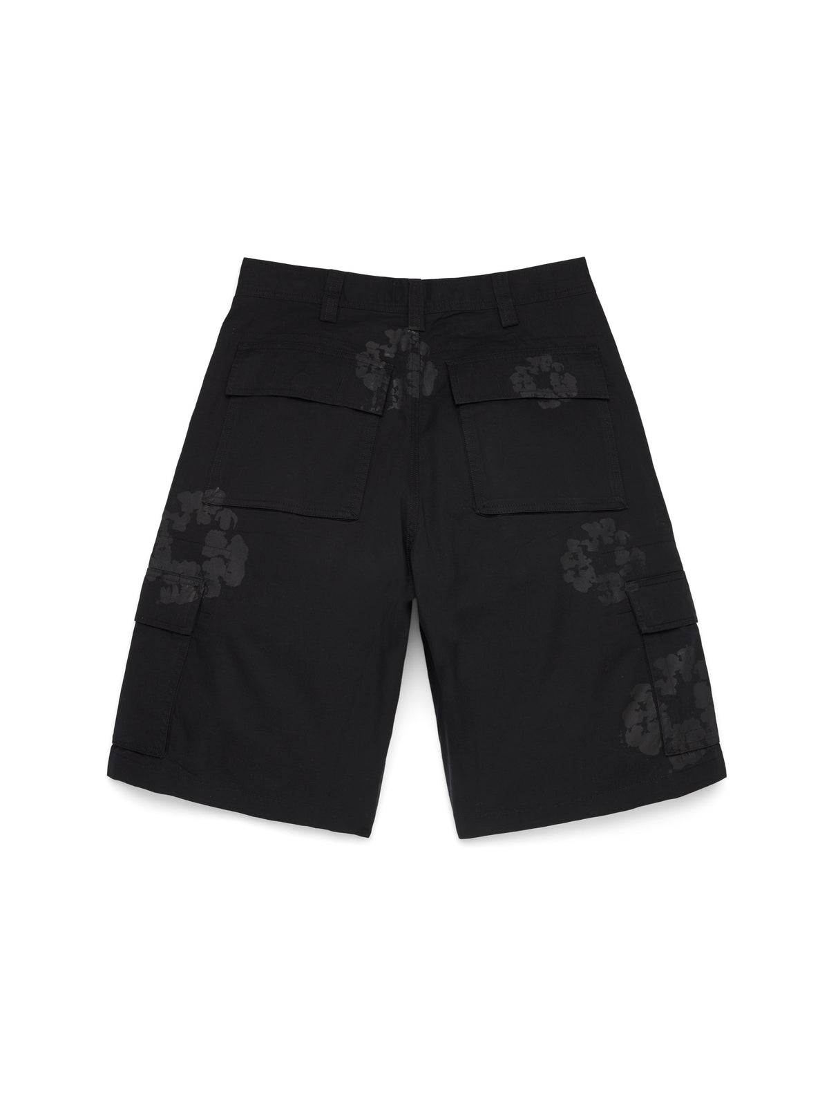 Denim Tears Mono Wreath Cargo Short Black