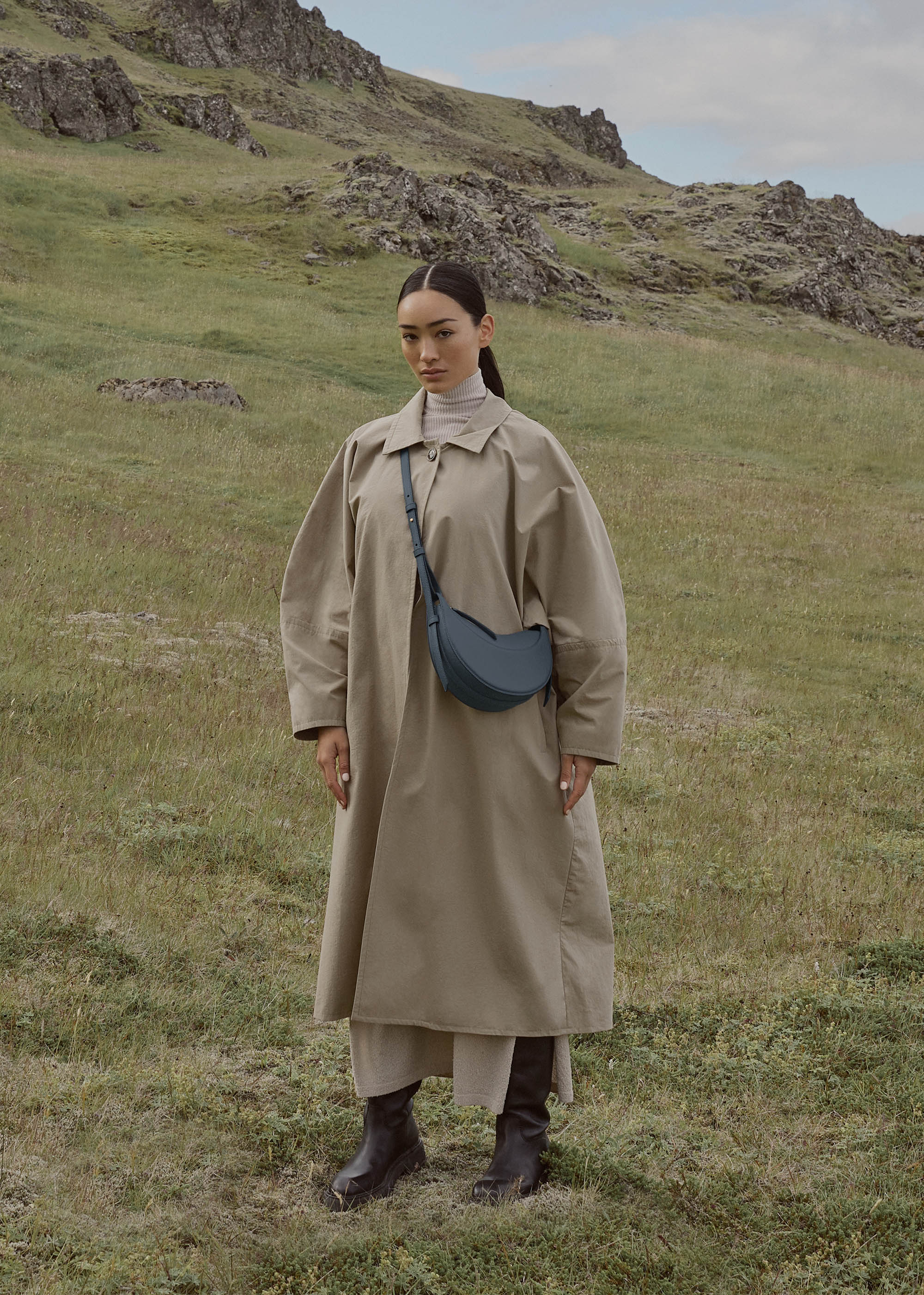 Polene Numero Dix Textured Midnight Blue