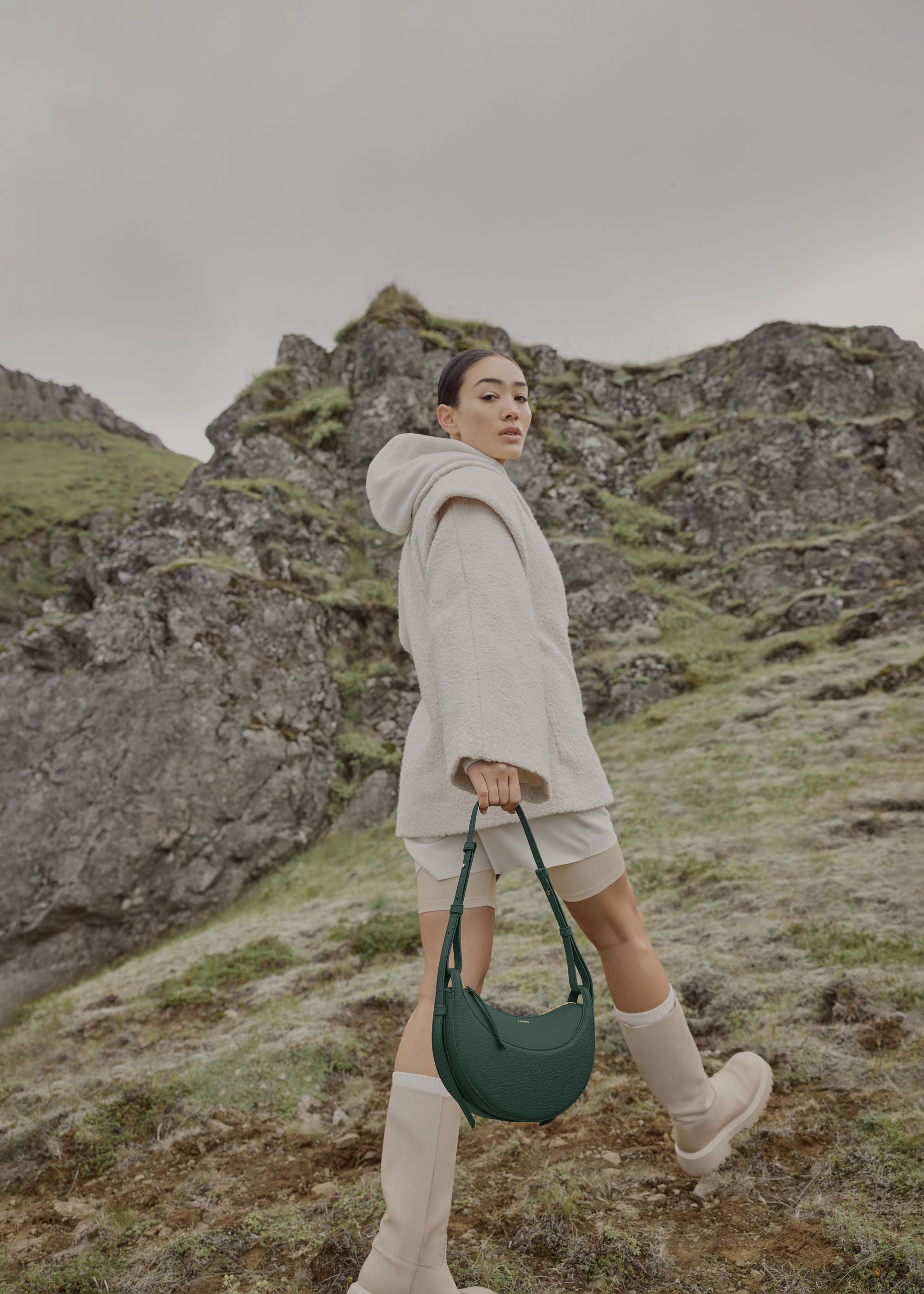 Polene Numero Dix Textured Green