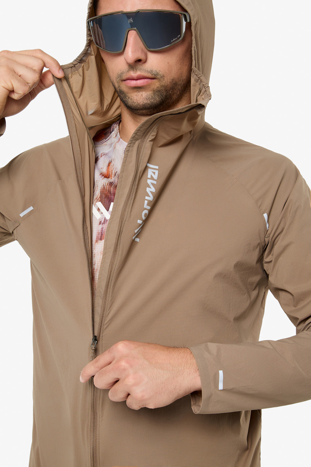 NNormal Trail Wind Jacket Light Brown