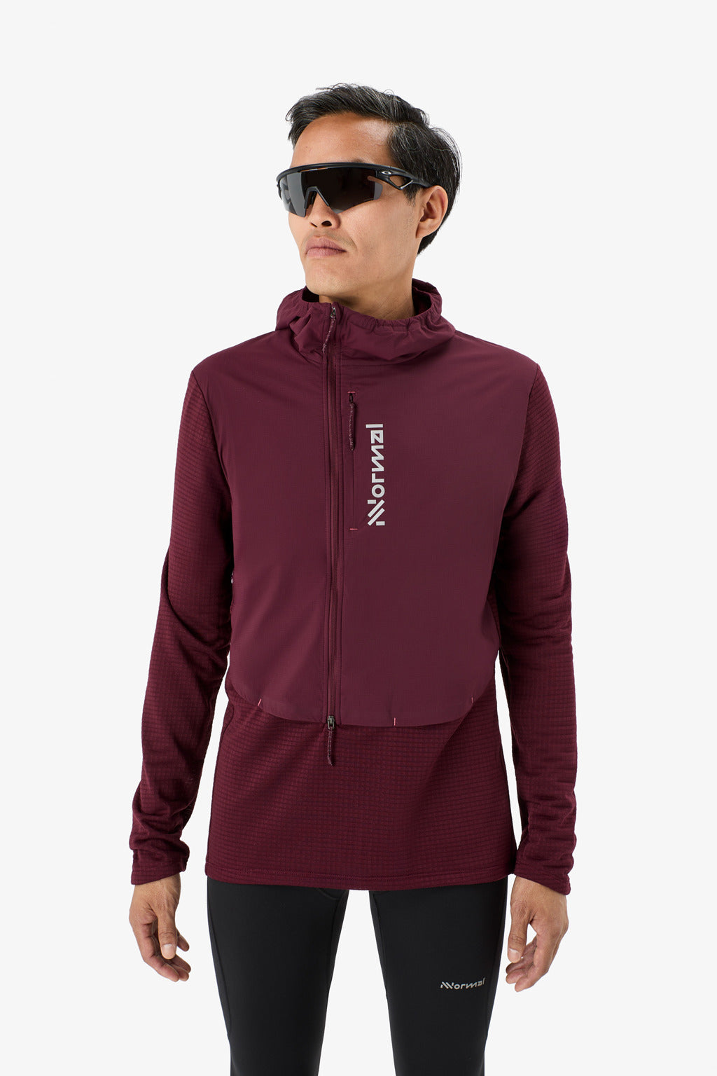 NNormal Tech Hoodie Port Vermut