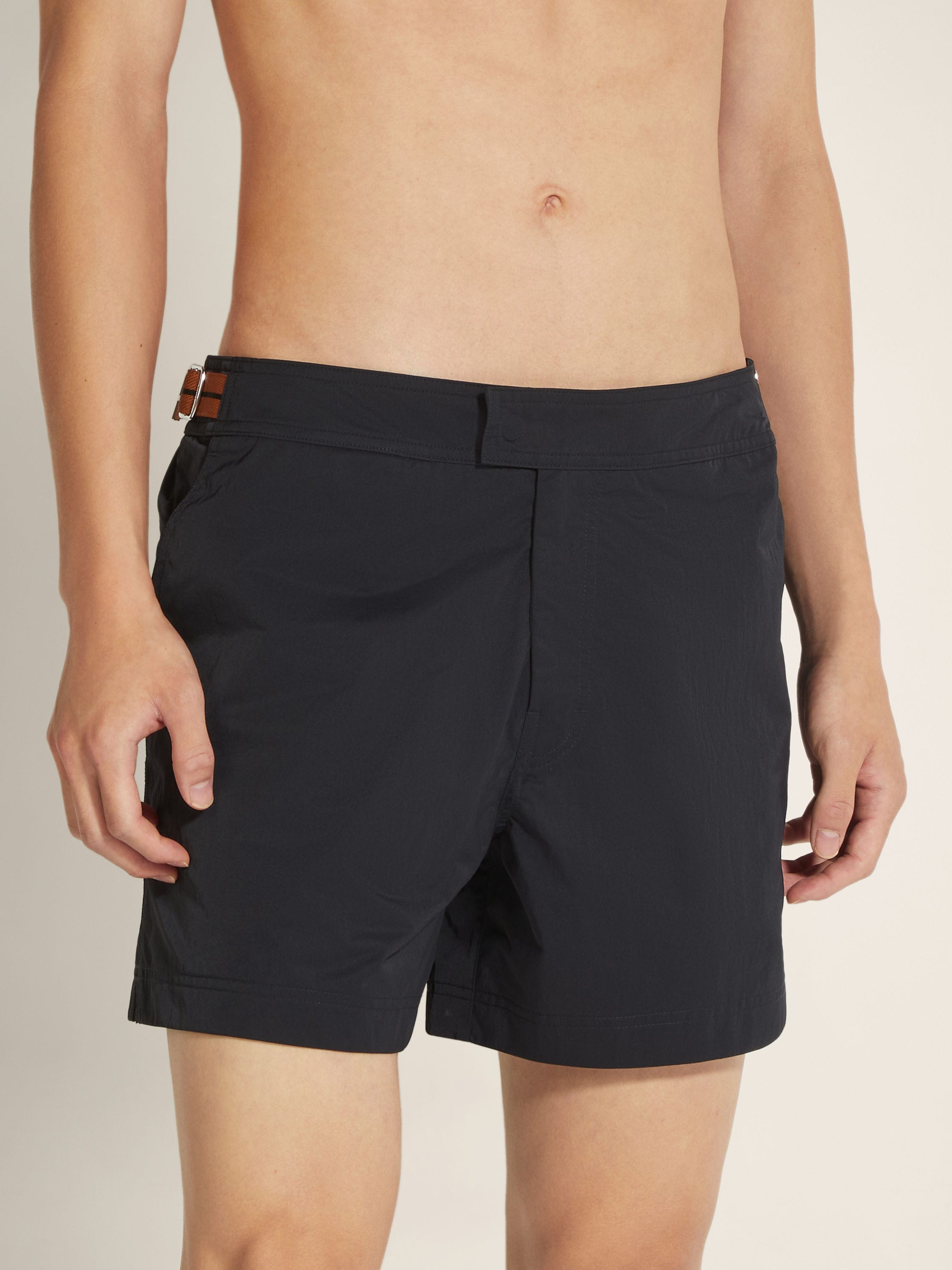 Zegna Zegna 232 Road Brand Mark Swim Trunks