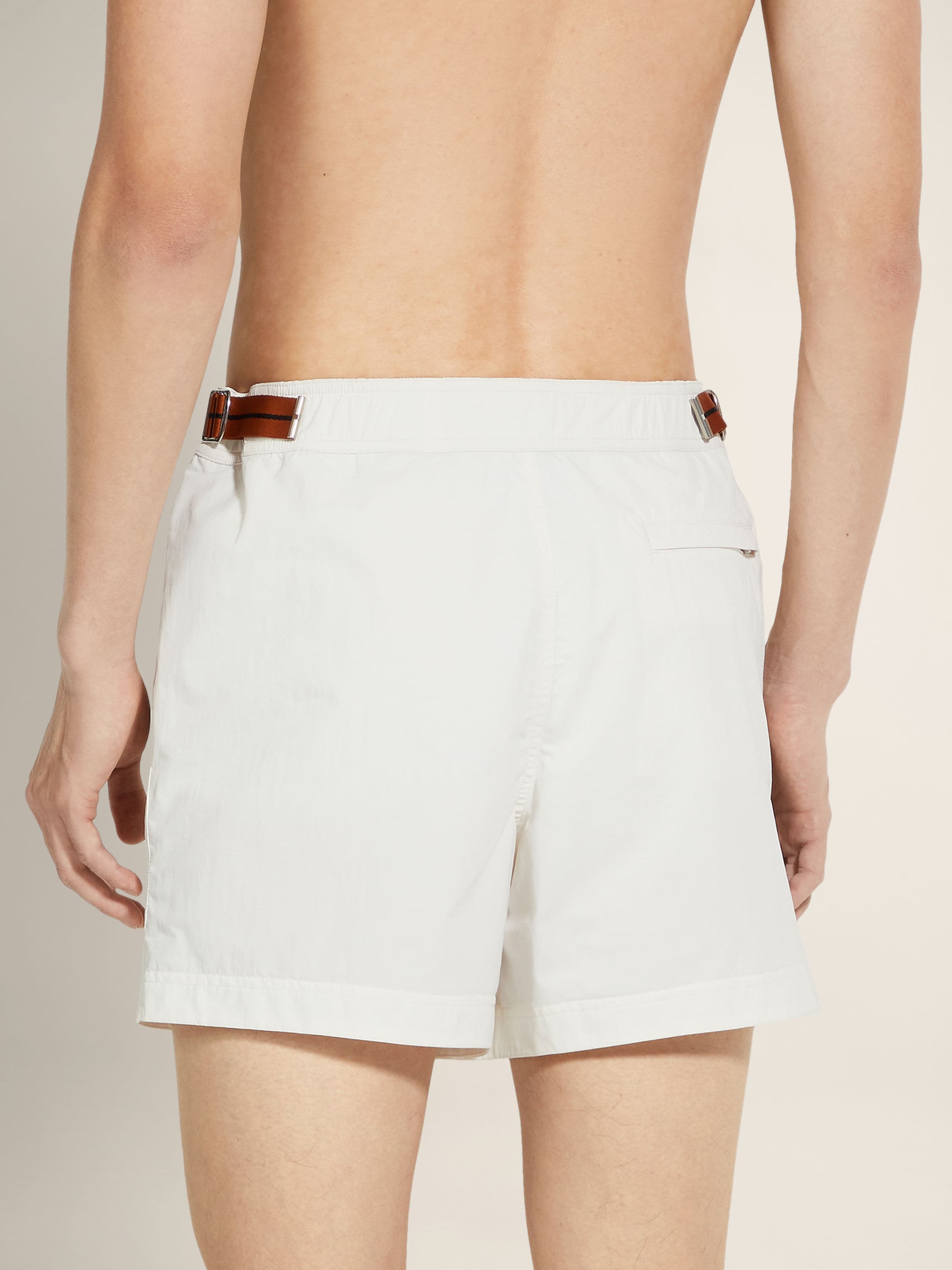 Zegna Zegna 232 Road Brand Mark Swim Trunks