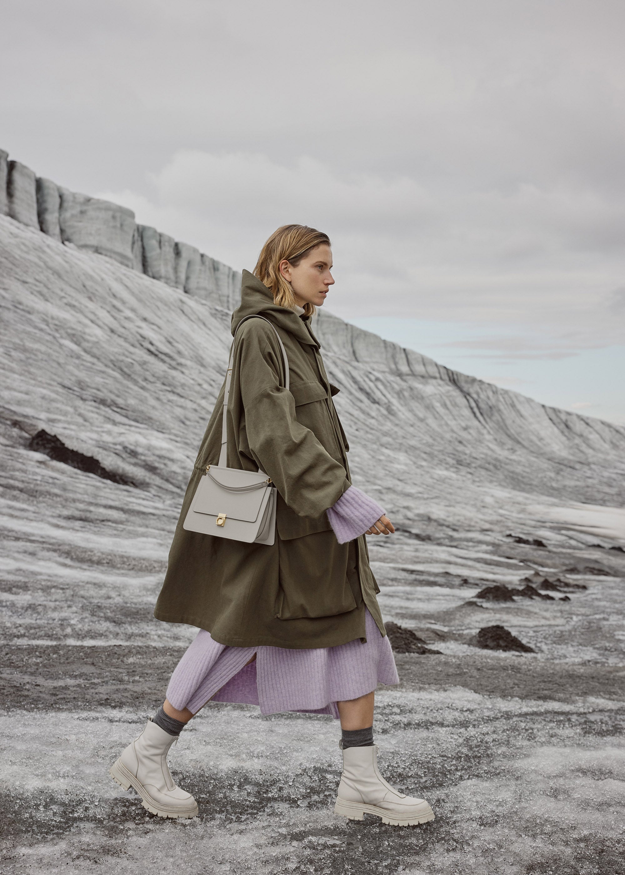 Polene Numero Sept Textured Chalk