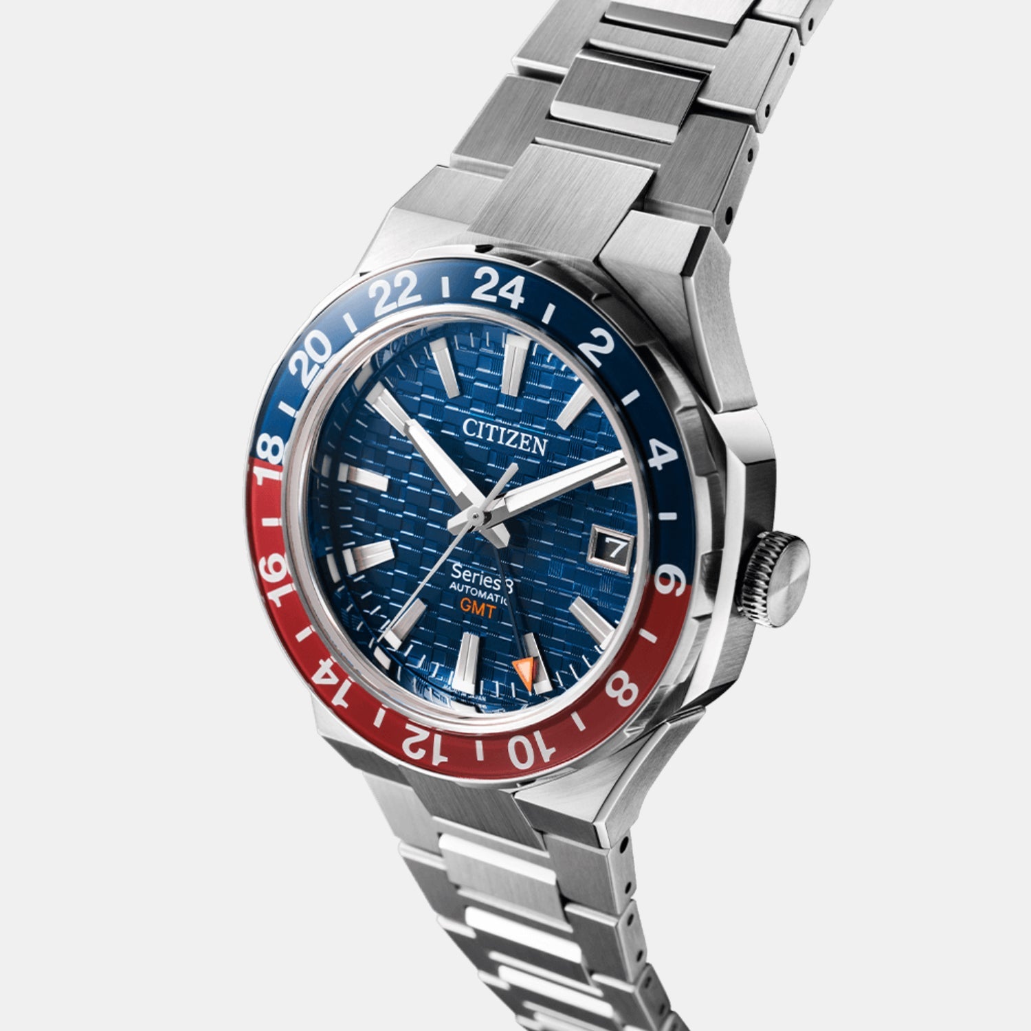Citizen Series 8 - 880 Mechanical Men Automatic Blue Dial Analog Stainless Steel Nb6030-59L