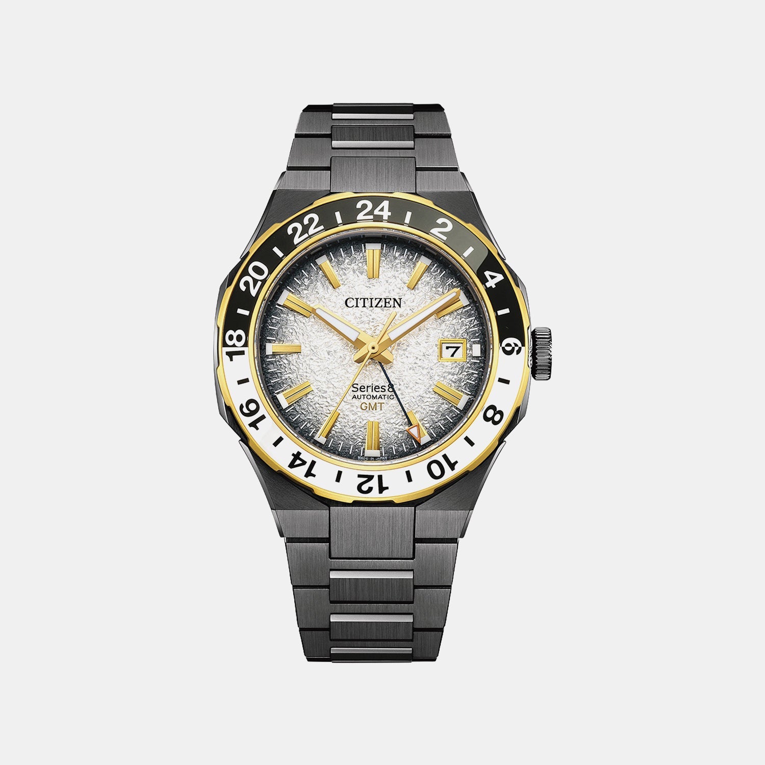 Citizen Series 8 - 880 Mechanical Men Automatic Silver Dial Analog Stainless Steel Watch Nb6035-55H