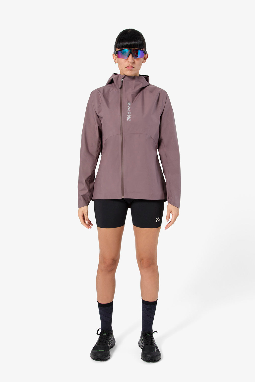 NNormal Trail Rain Jacket 02 W Purple