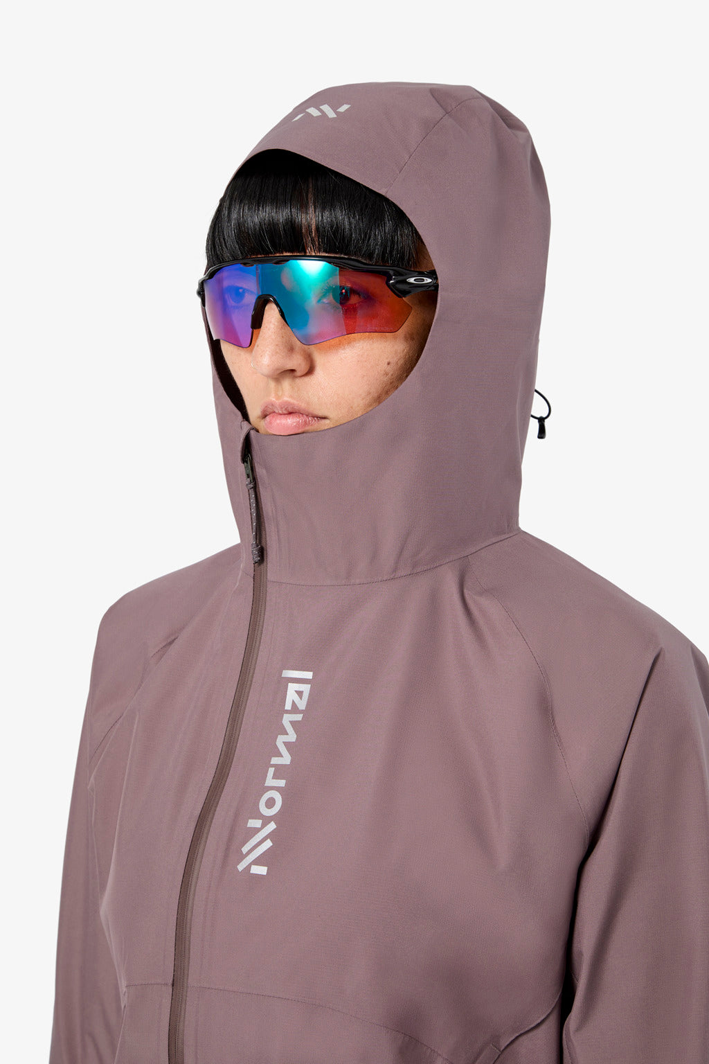 NNormal Trail Rain Jacket 02 W Purple