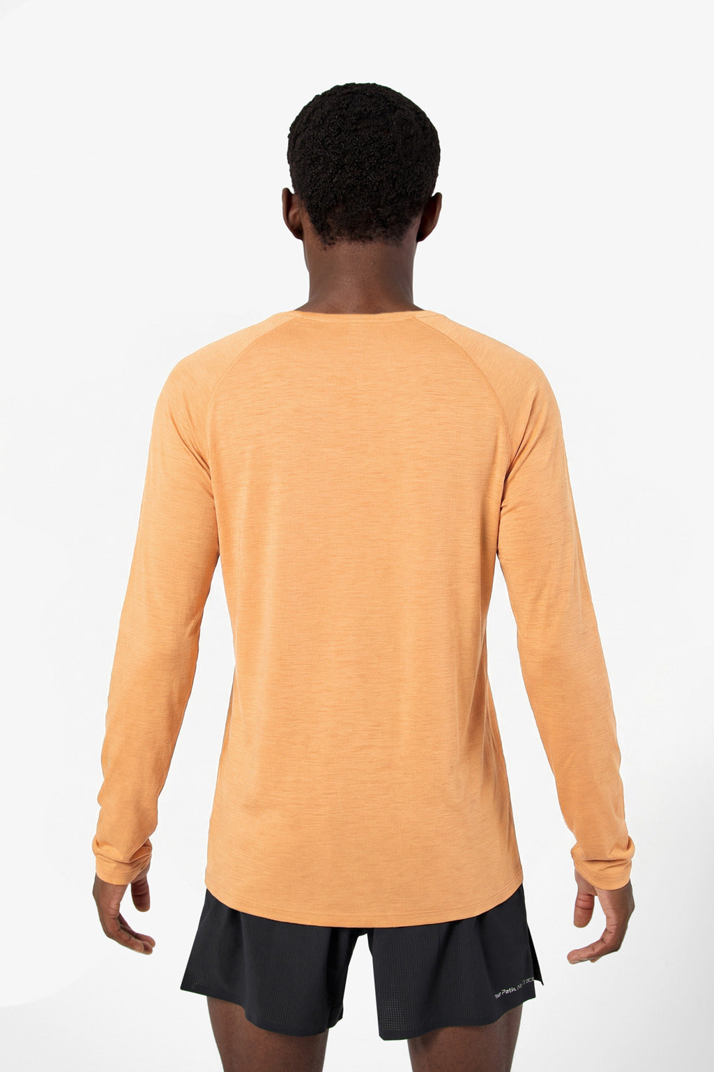 NNormal Merino Long Sleeve 02 Orange