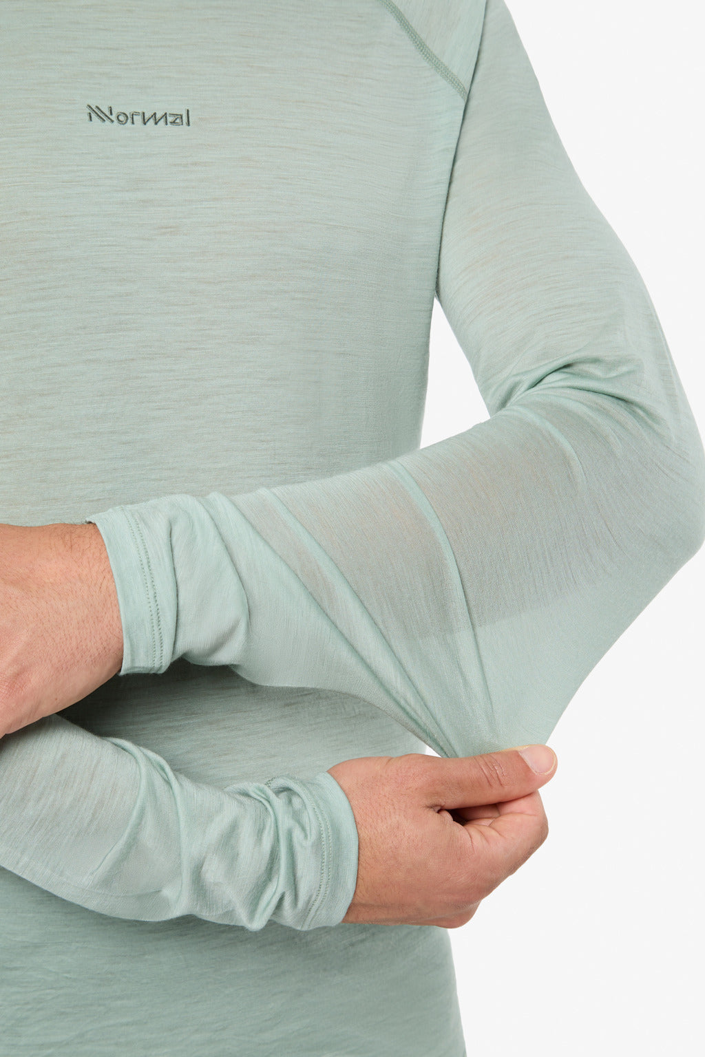 NNormal Merino Long Sleeve 02 Green