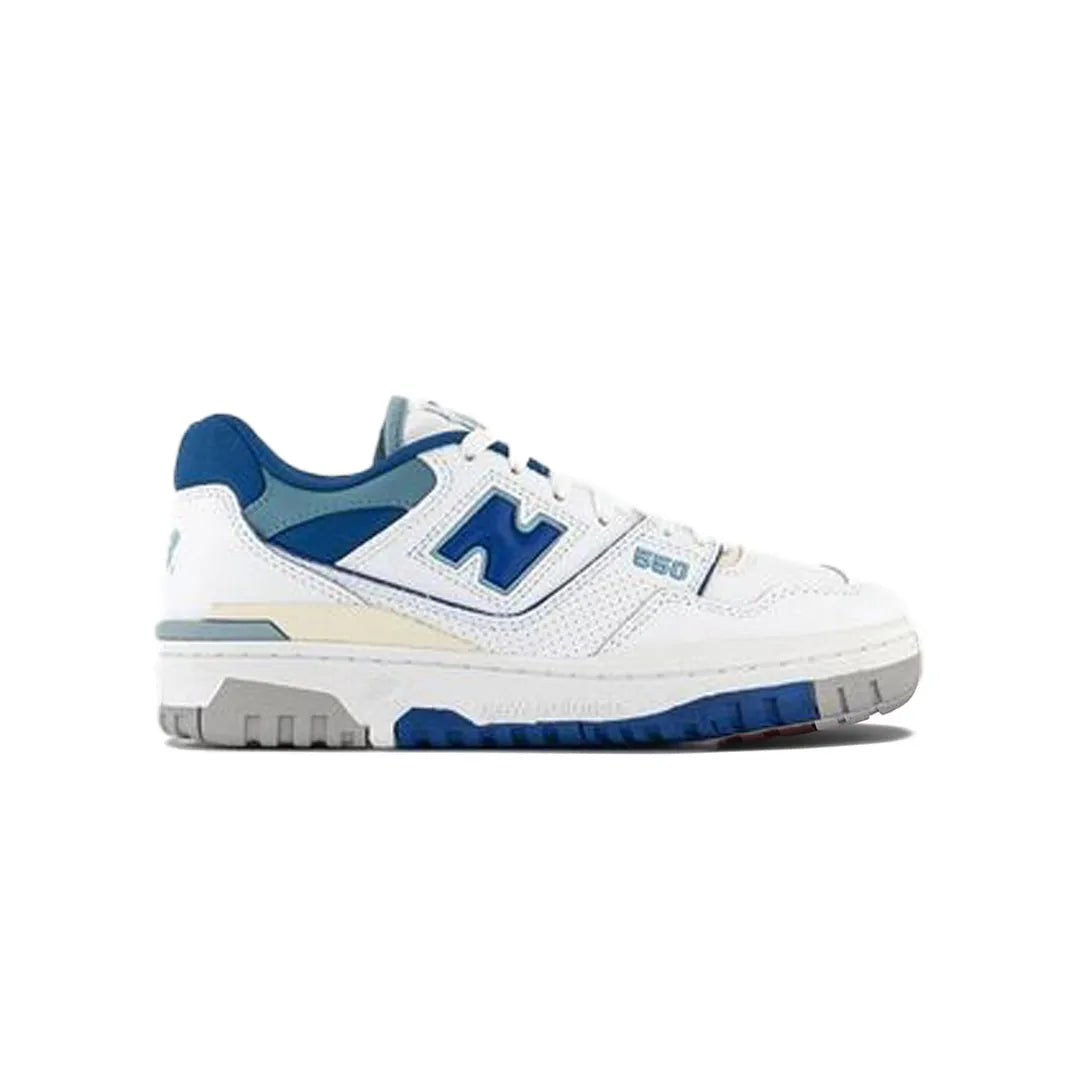 New Balance BB550 TRAINERS WHITE TEAL GREY