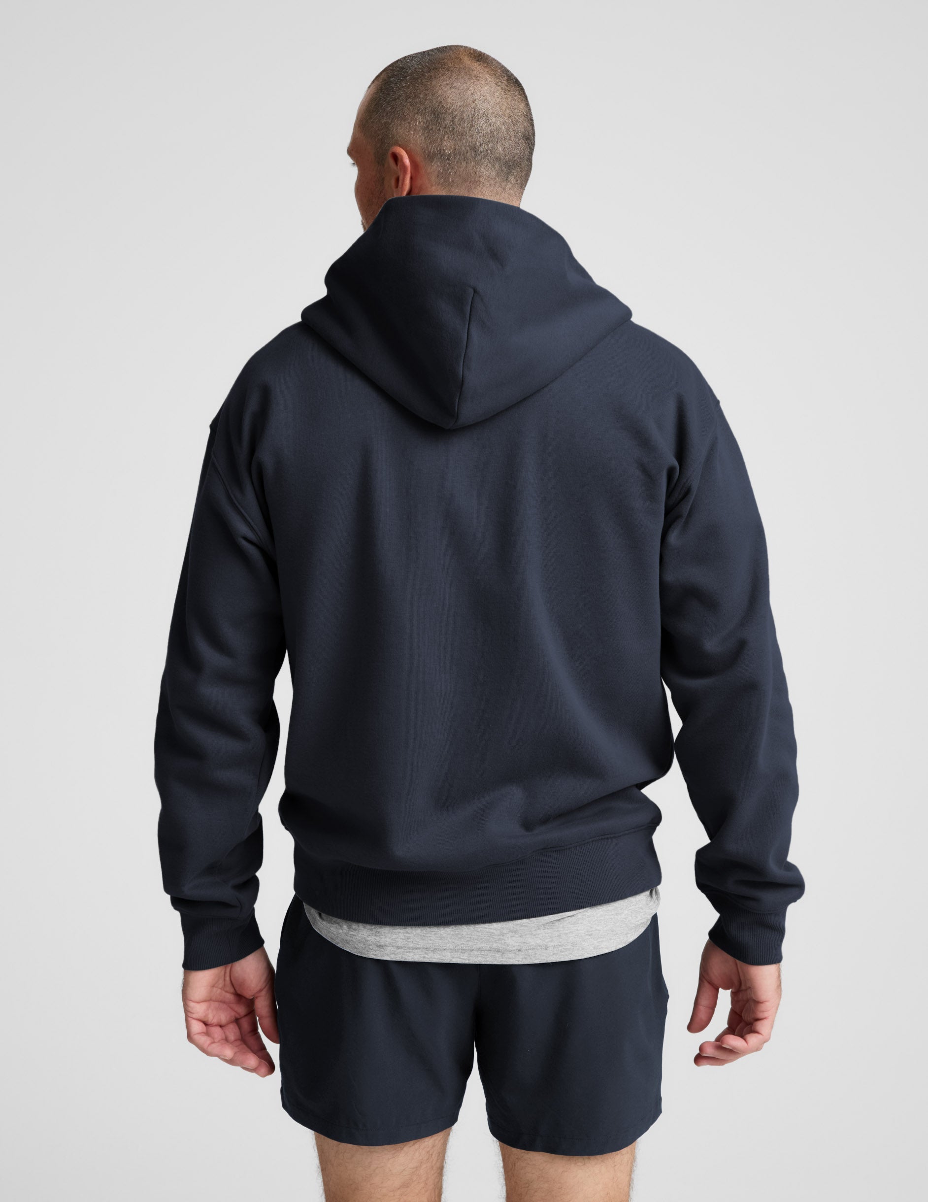 Beyond Yoga LuxeFleece Mens Full Zip Hoodie