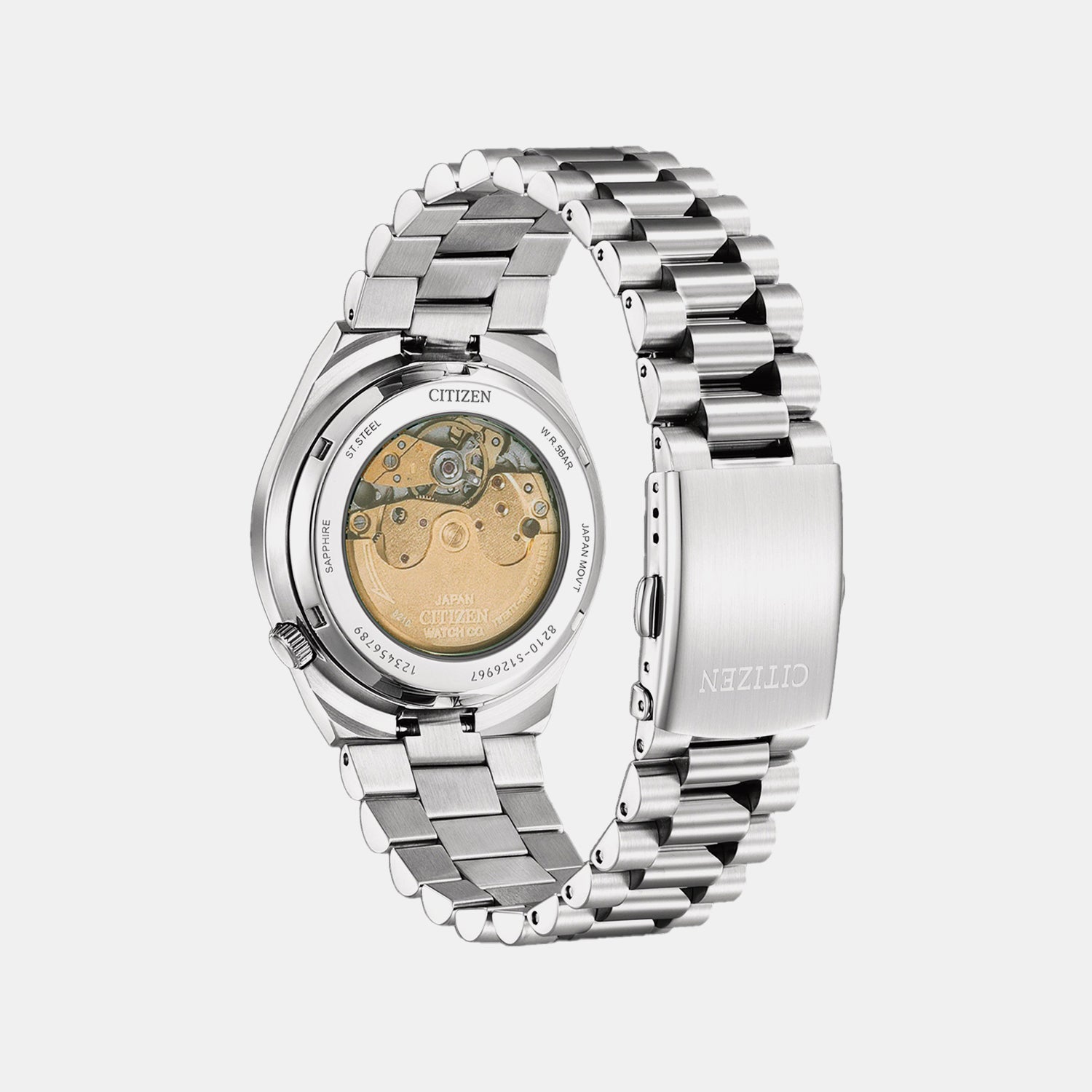 Citizen Tsuyosa Men Automatic Yellow Dial Analog Stainless Steel Nj0150-81Z