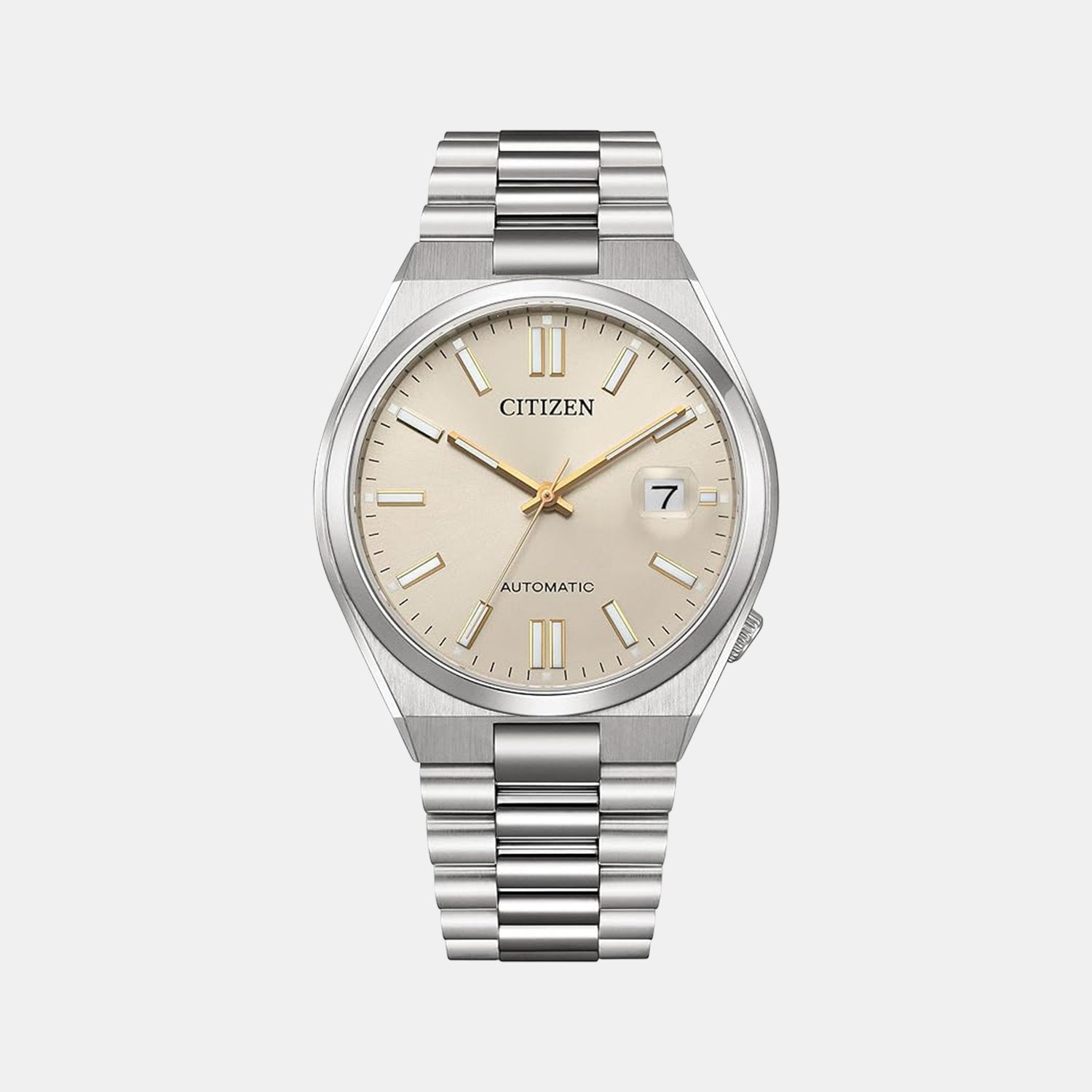 Citizen Tsuyosa Men Automatic Cream Dial Analog Stainless Steel Nj0151-88W
