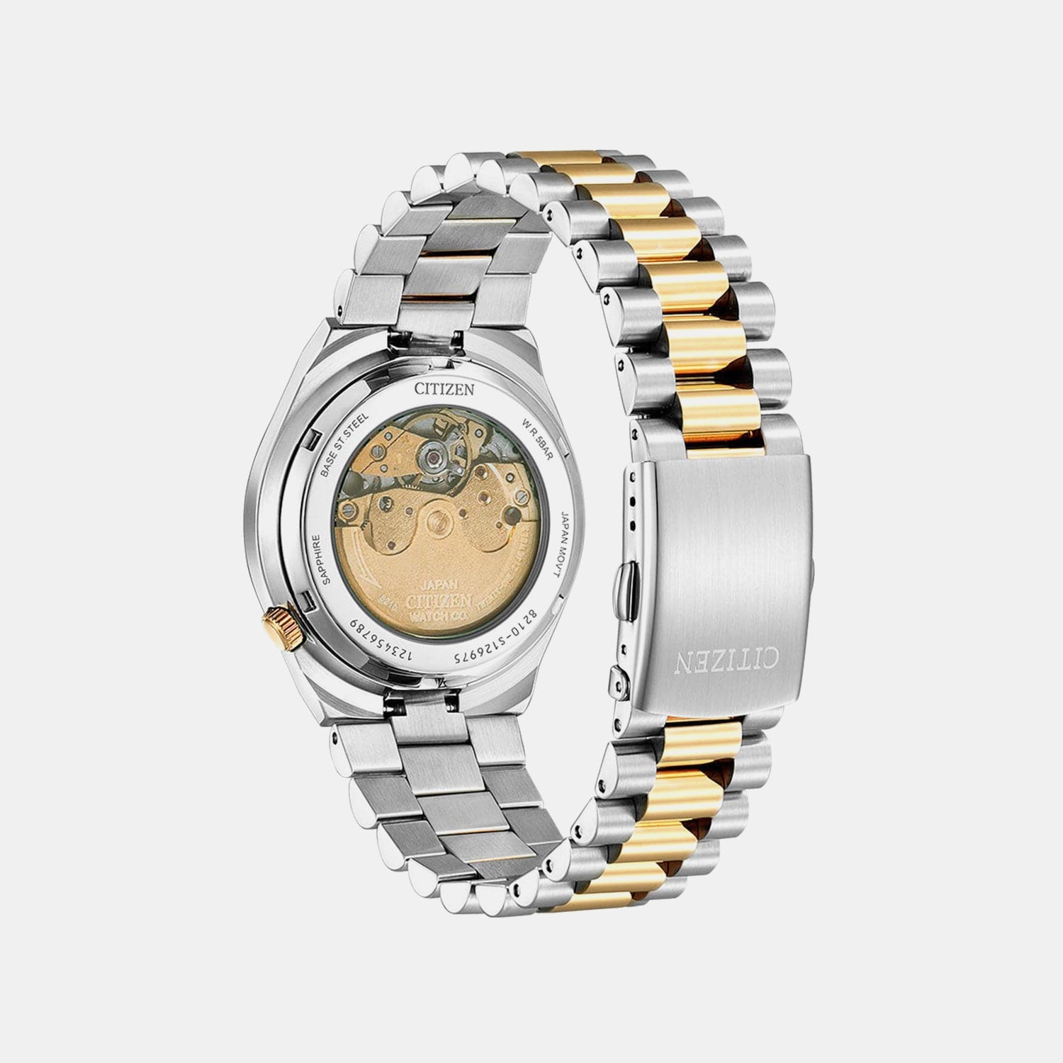 Citizen Tsuyosa Men Automatic Grey Dial Analog Stainless Steel Nj0154-80H