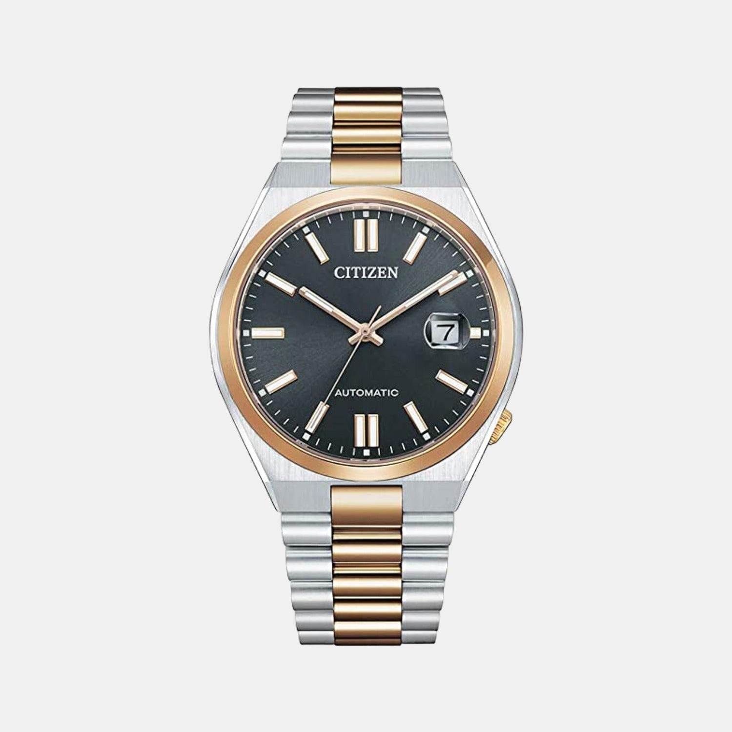Citizen Tsuyosa Men Automatic Grey Dial Analog Stainless Steel Nj0154-80H