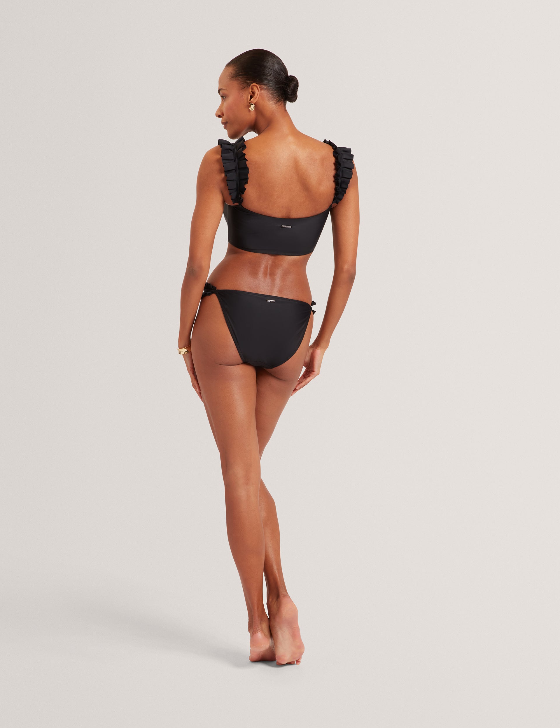 Ted Baker Belamor Ruffled Strap Bandeau Bikini Top Women's