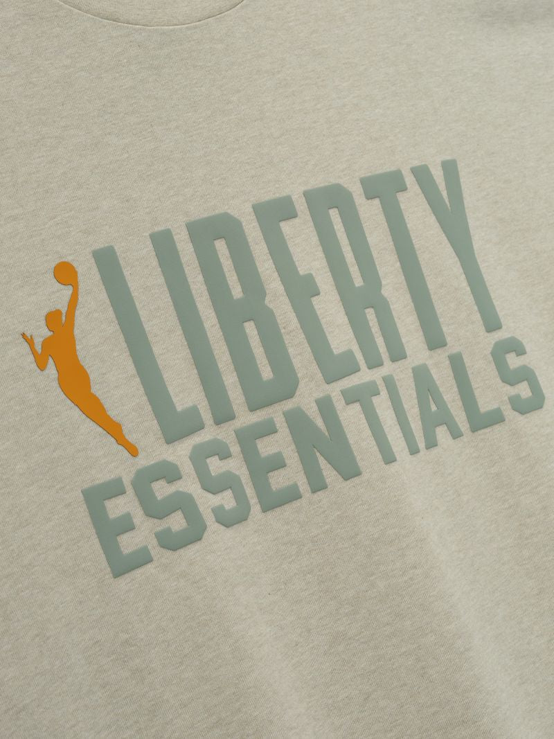 Essentials Liberty 90S Tee Heather Stone
