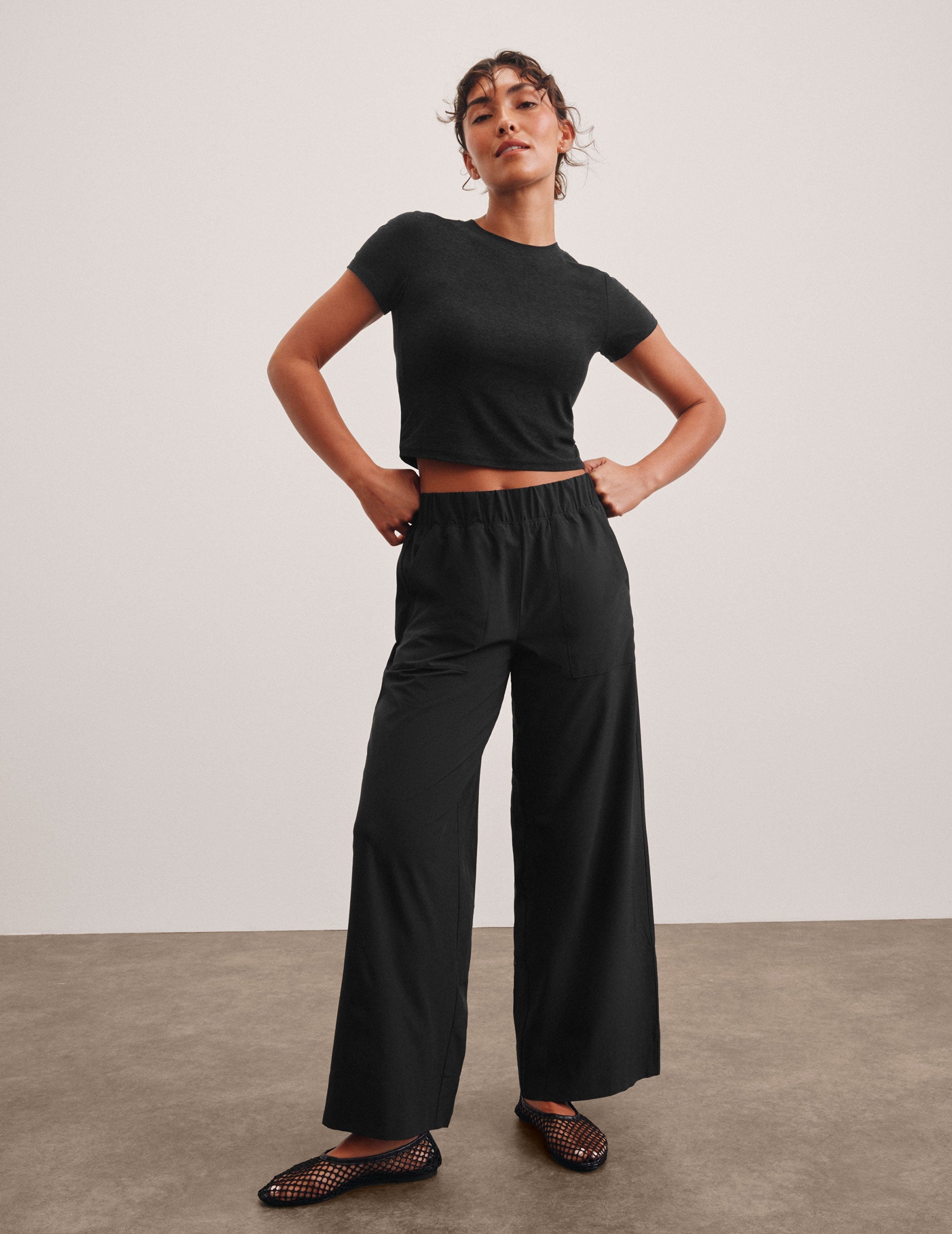 Beyond Yoga Easy Wide Leg Pant 29 Women's