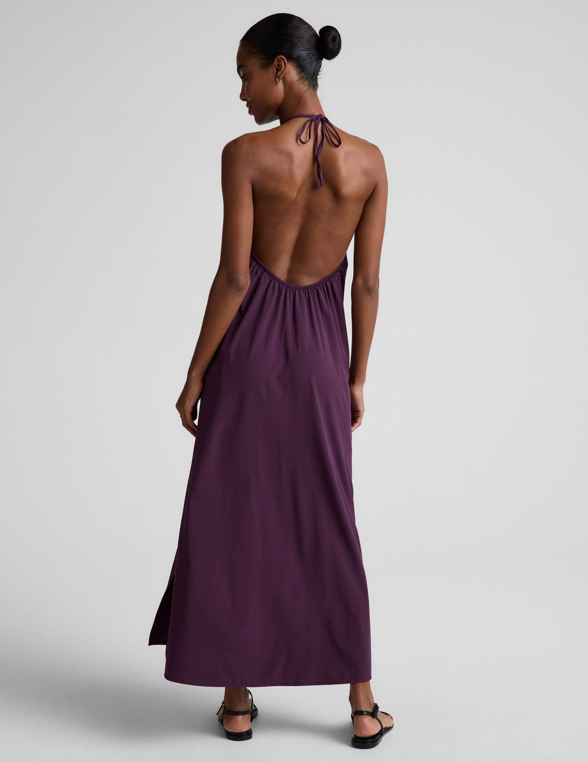 Beyond Yoga Go With The Flow Halter Dress Women's