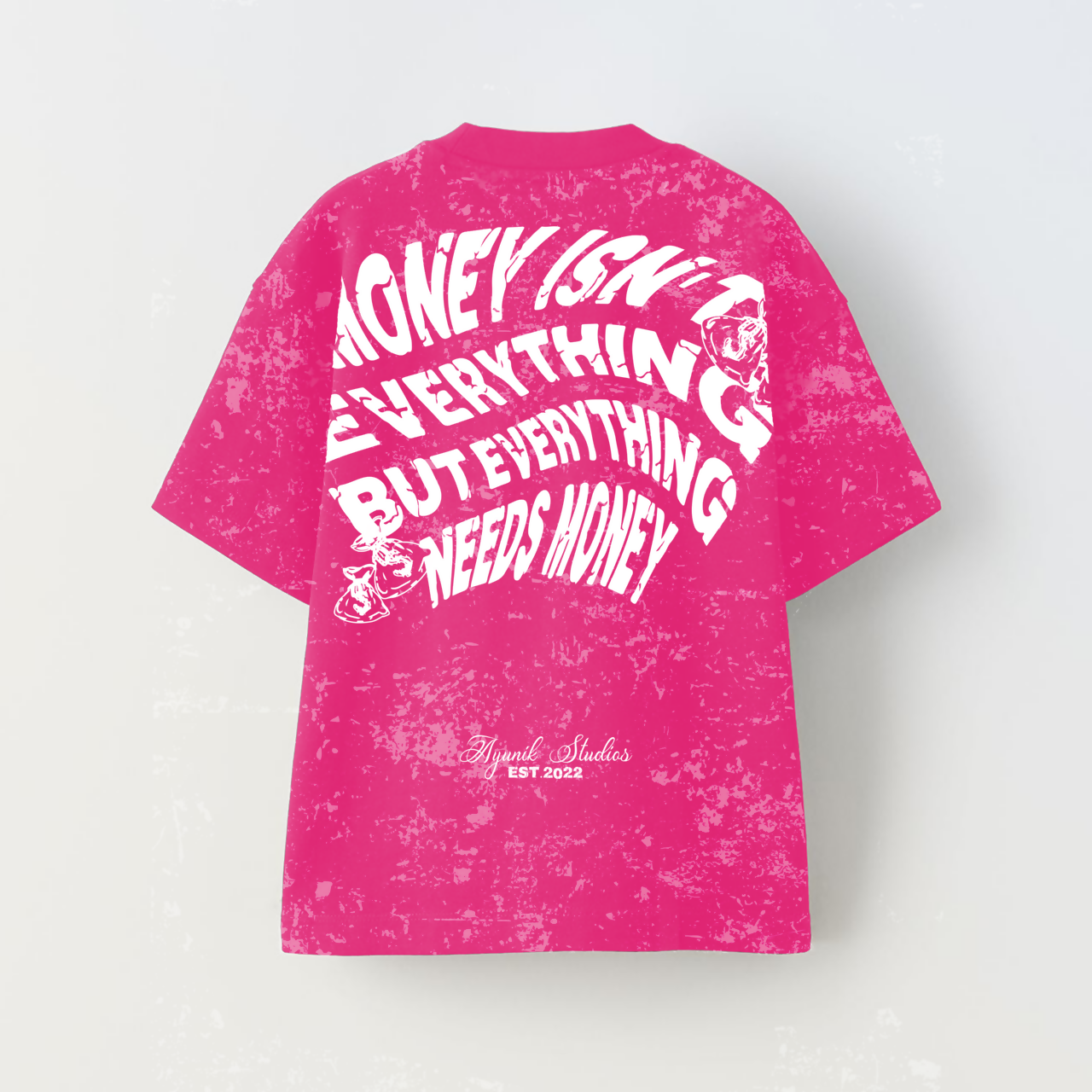 CASH CREED TEE HOT PINK S - Main Image