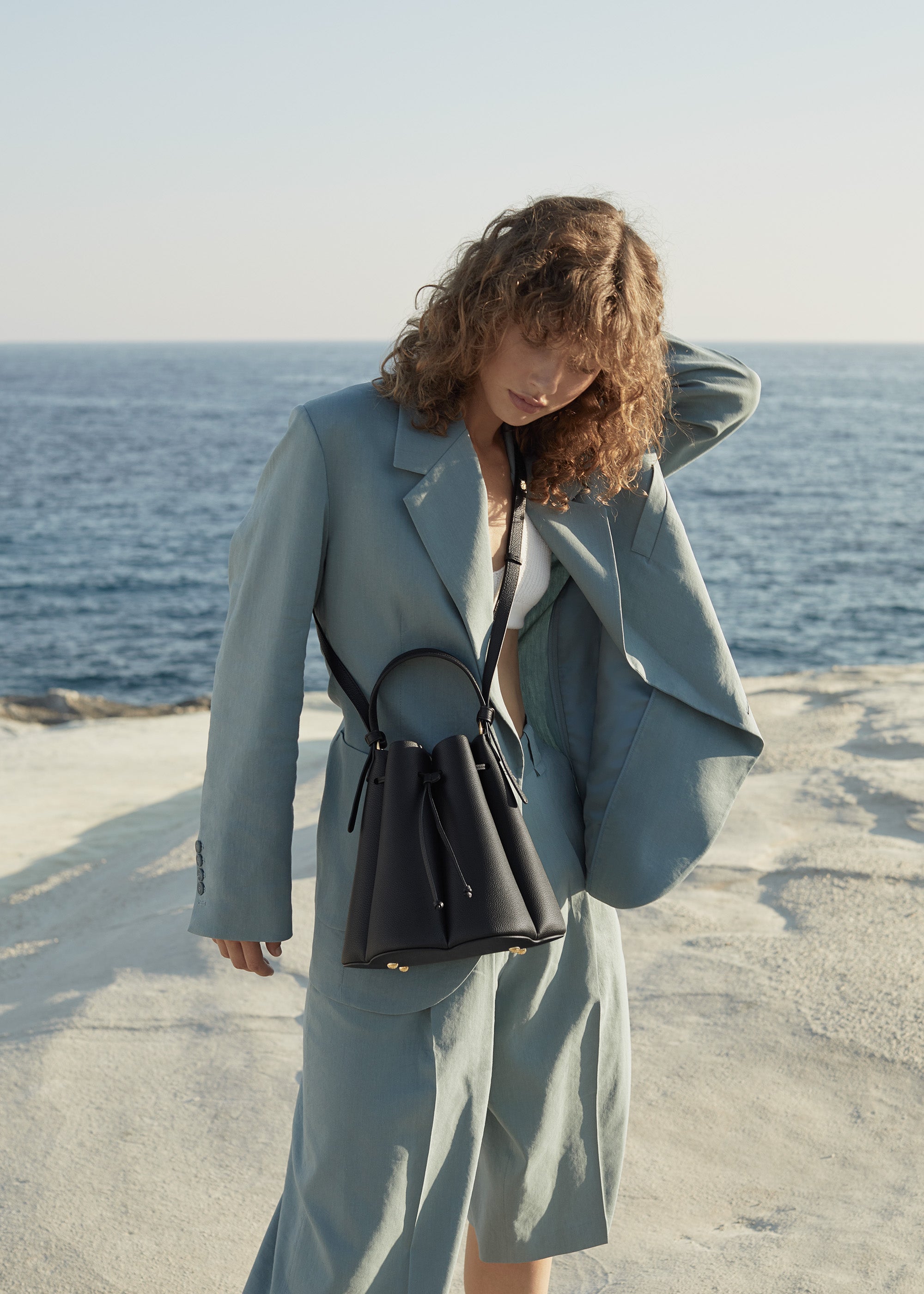 Polene Numero Huit Textured Black